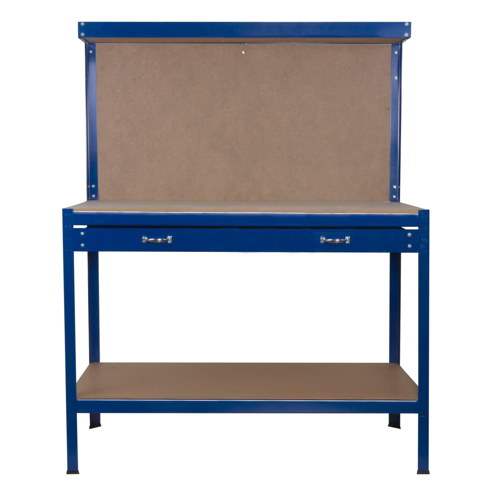 Workbench with drawer tool panel table workshop 155X120X60 CM