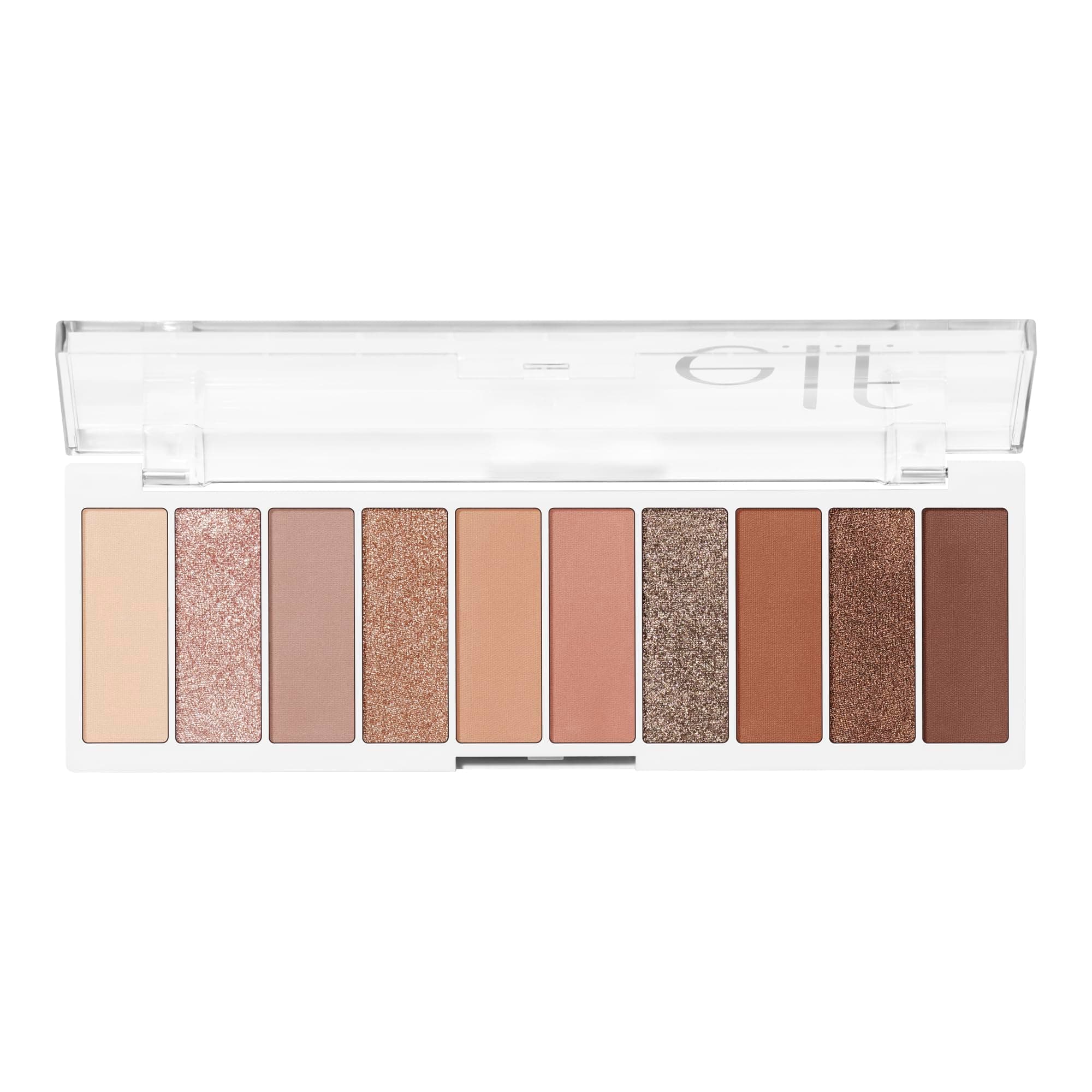 Perfect 10 Eyeshadow Palette, Ten Ultra-pigmented Shimmer & Matte Shades, Vegan & Cruelty-Free, Keep It Ethereal