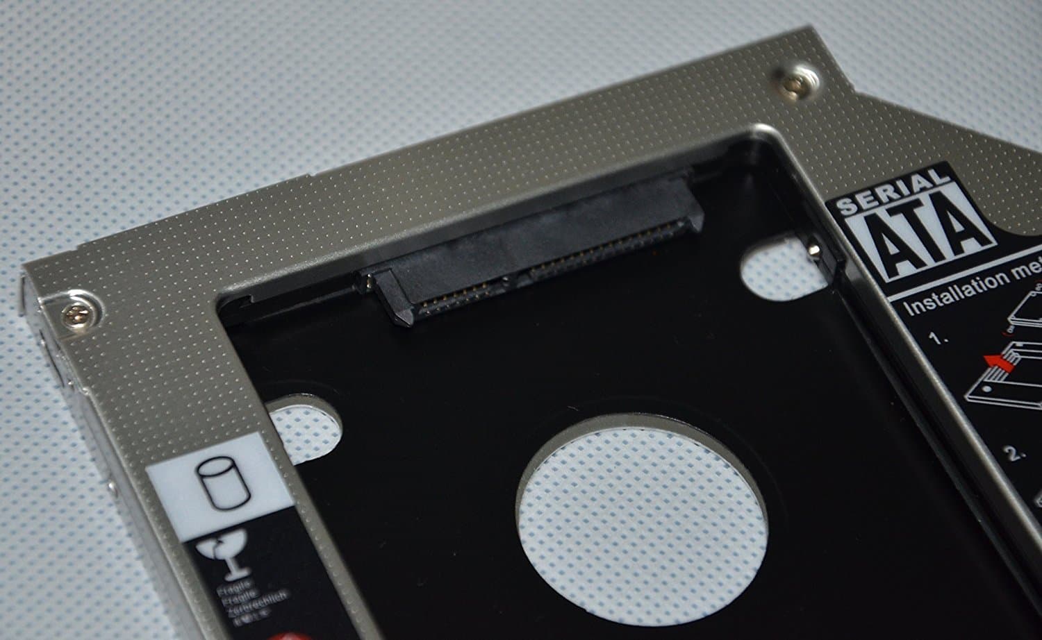 Universal 9.5mm SATA 2nd SATA Hard Drive SSD HDD Optical Bay Caddy Frame Tray for ASUS Q550LF X450LD F550CC UL80VT-A1 N550 N550JV N750JV UL80JT UL80V UL80