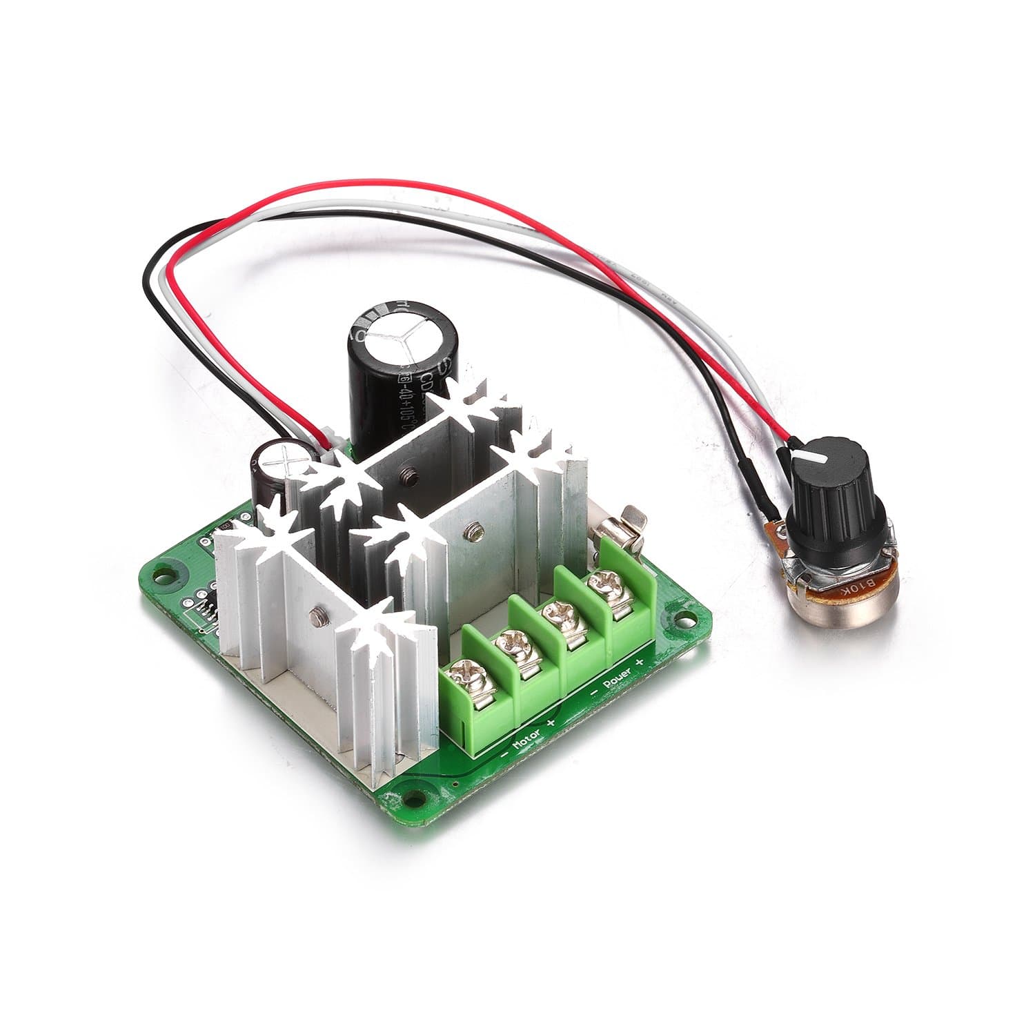 DC6-90V 6V 9V 12V 24V 36V 48V 8A Motor Speed Controller,PWM,Adjustable Driver,Max1000W,No Reversing Switch,15A Fues Overloading Protection,PLC Motor Controlling,Brush Motor