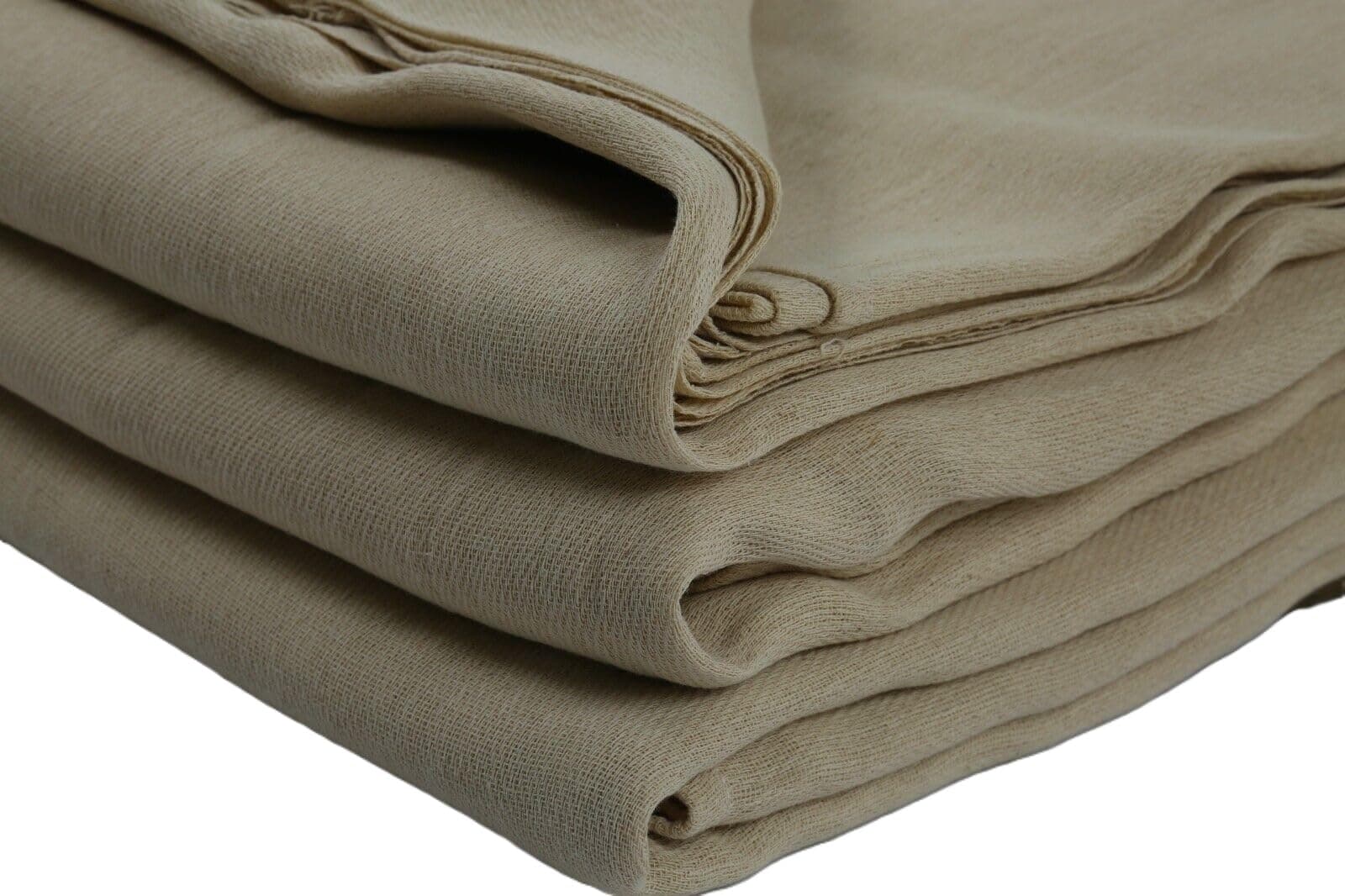 Equip247uk 3 X Professional Quality 100% Cotton Twill Heavy Duty DUST Sheets for Decorating Size 10'x8'
