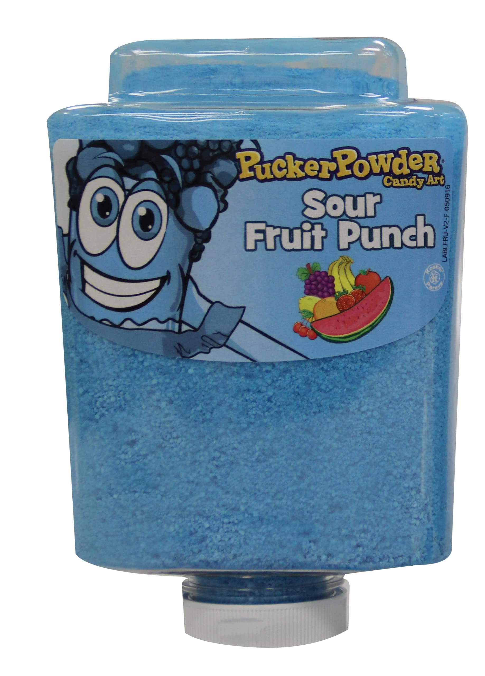 Pucker Powder Sour Fruit Punch,Party Favors - Weddings - Receptions - Bridal and Baby Showers - Birthdays - Toppings - Decorations, 9.5oz: - 1 Ct