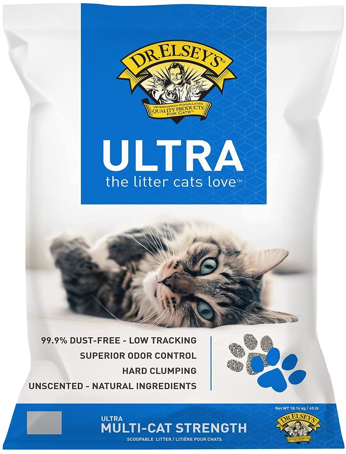 Precious Cat Dr. Elsey's Ultra Litter, 18.14 kg