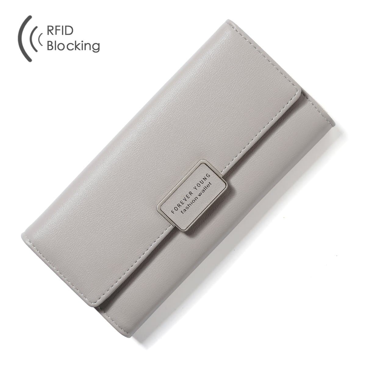 Women RFID Blocking Multi Card Organizer Wallet for women Purse