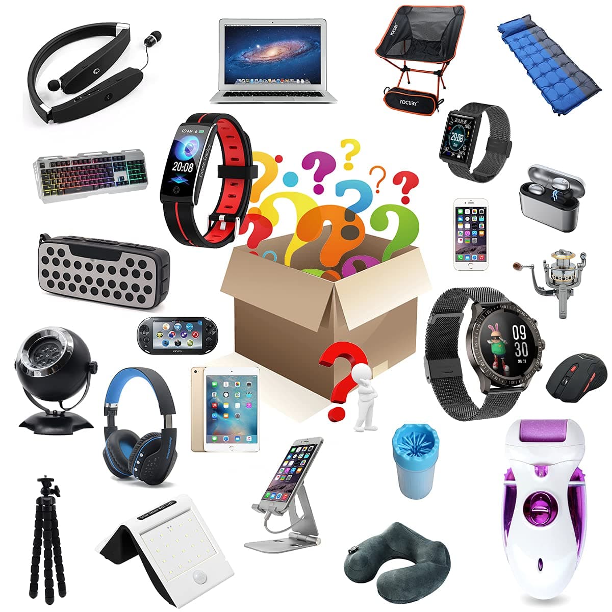 2022 Storage Box,Random Electronic Products Boxes,Mystery_Box Lucky Surprise Suits Gifts to Others