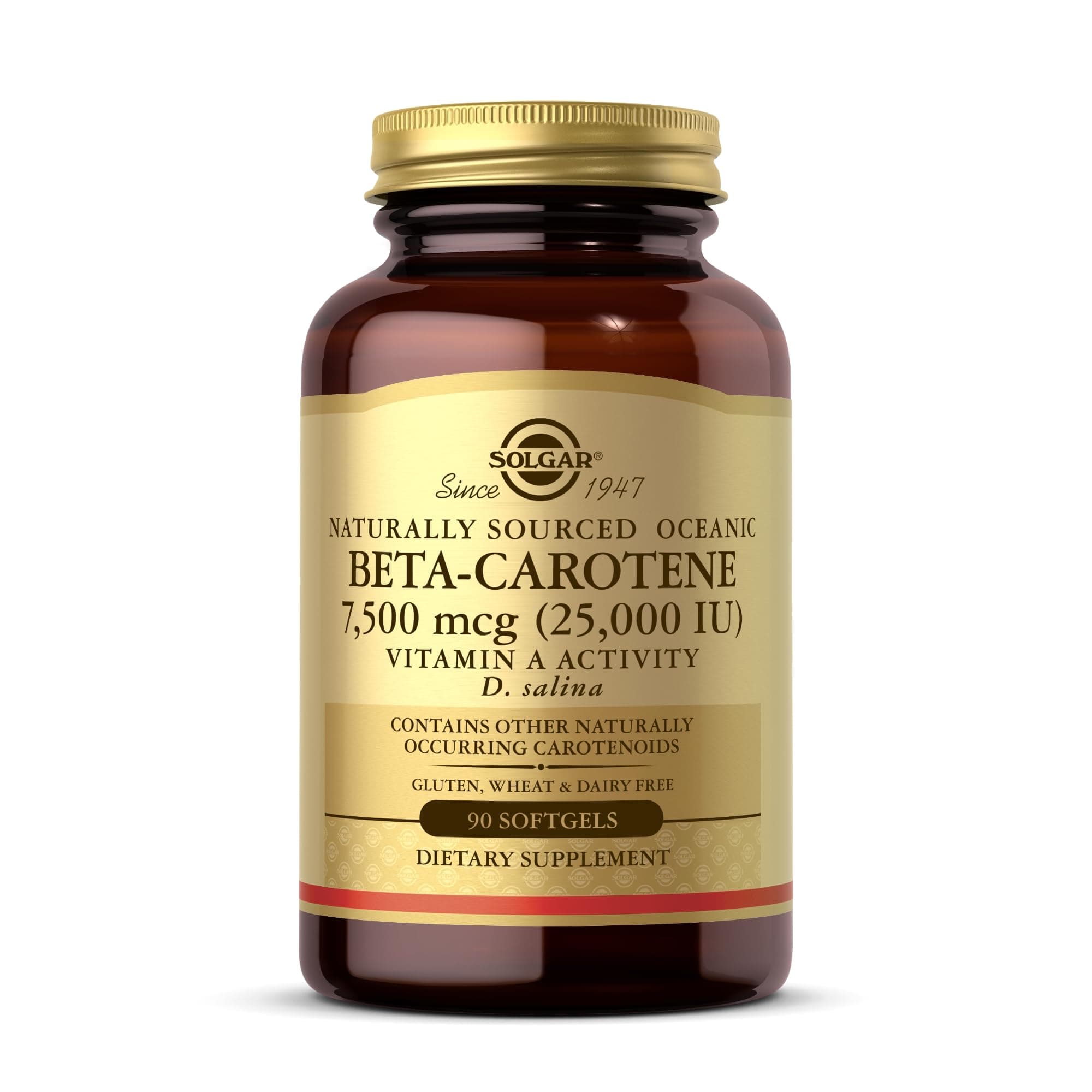 Oceanic Beta Carotene Solgar 90 Softgel