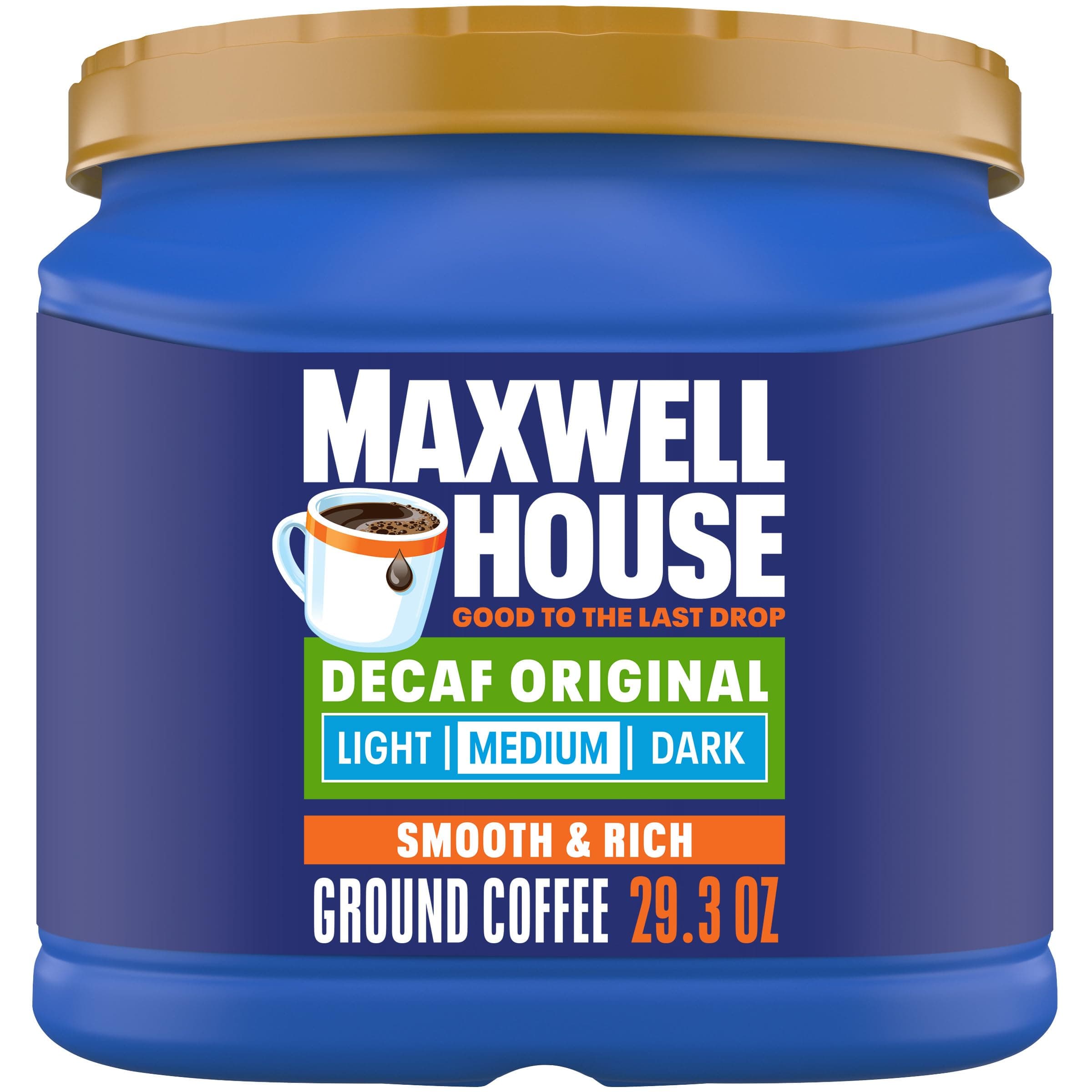 Coffee, Decaffeinated Ground Coffee, 33 oz. Can, Sold as One Each