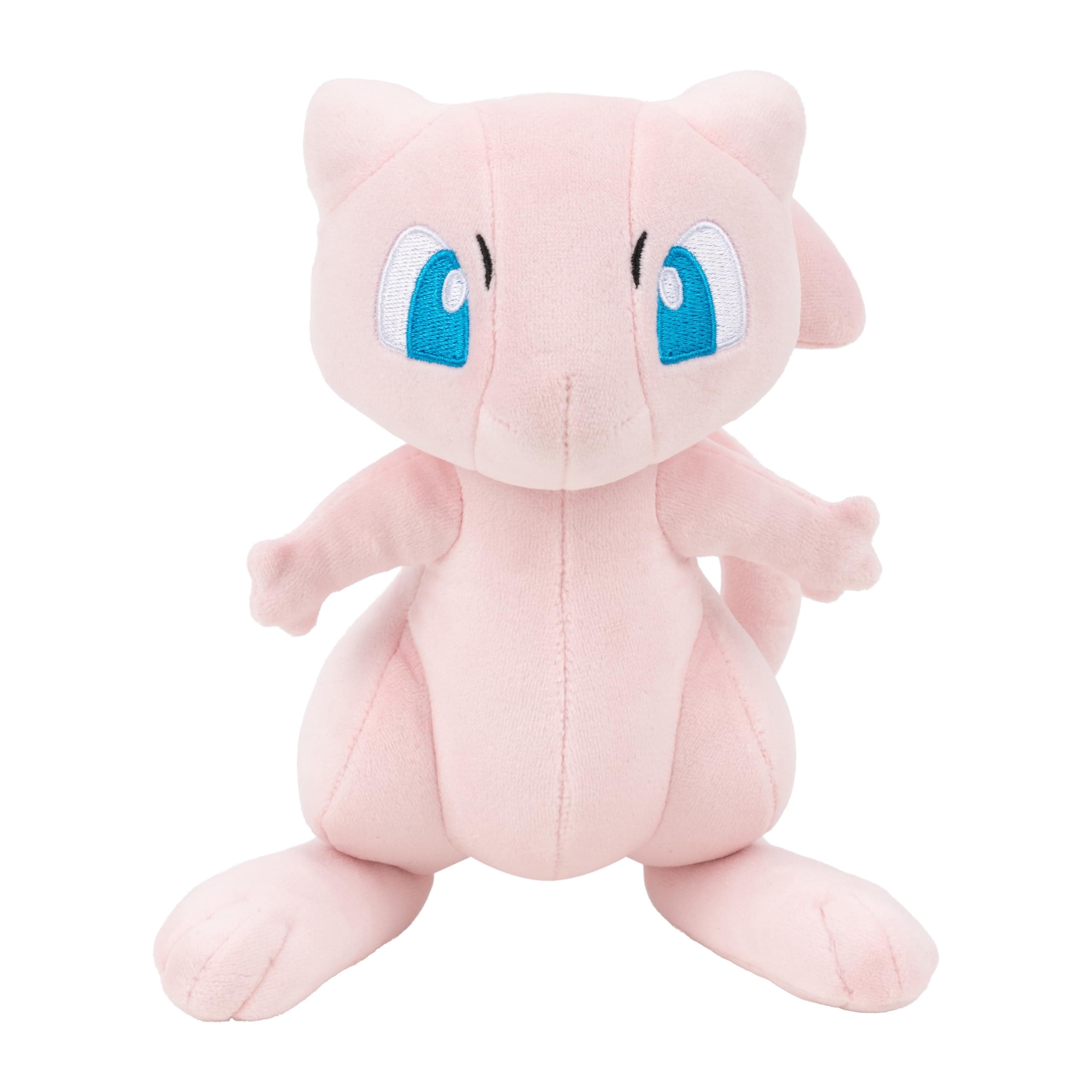 Pokemon 8" Mew Plush - Officially Licensed - Generation 1 - High Quality Soft Stuffed Animal Figure 2+