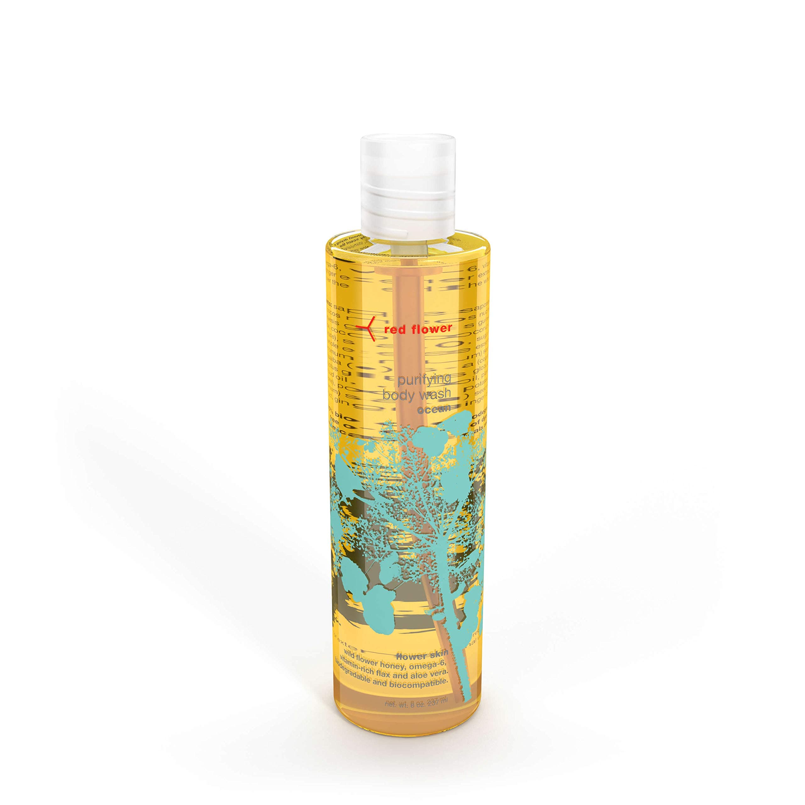 Red Flower Ocean Purifying Body Wash, 8 oz