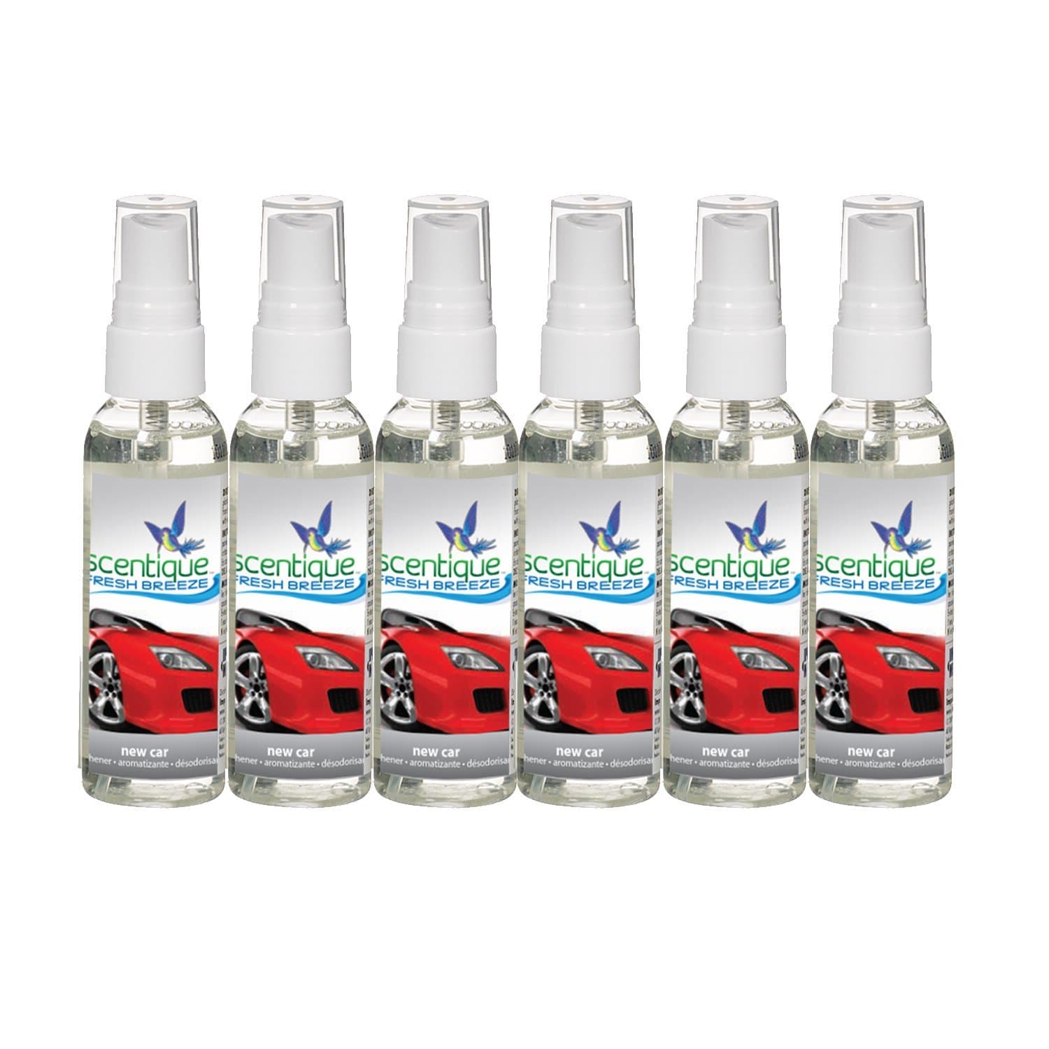 02256-6 Fresh Breeze New Car Air Freshener, 6 Pack (2 oz)