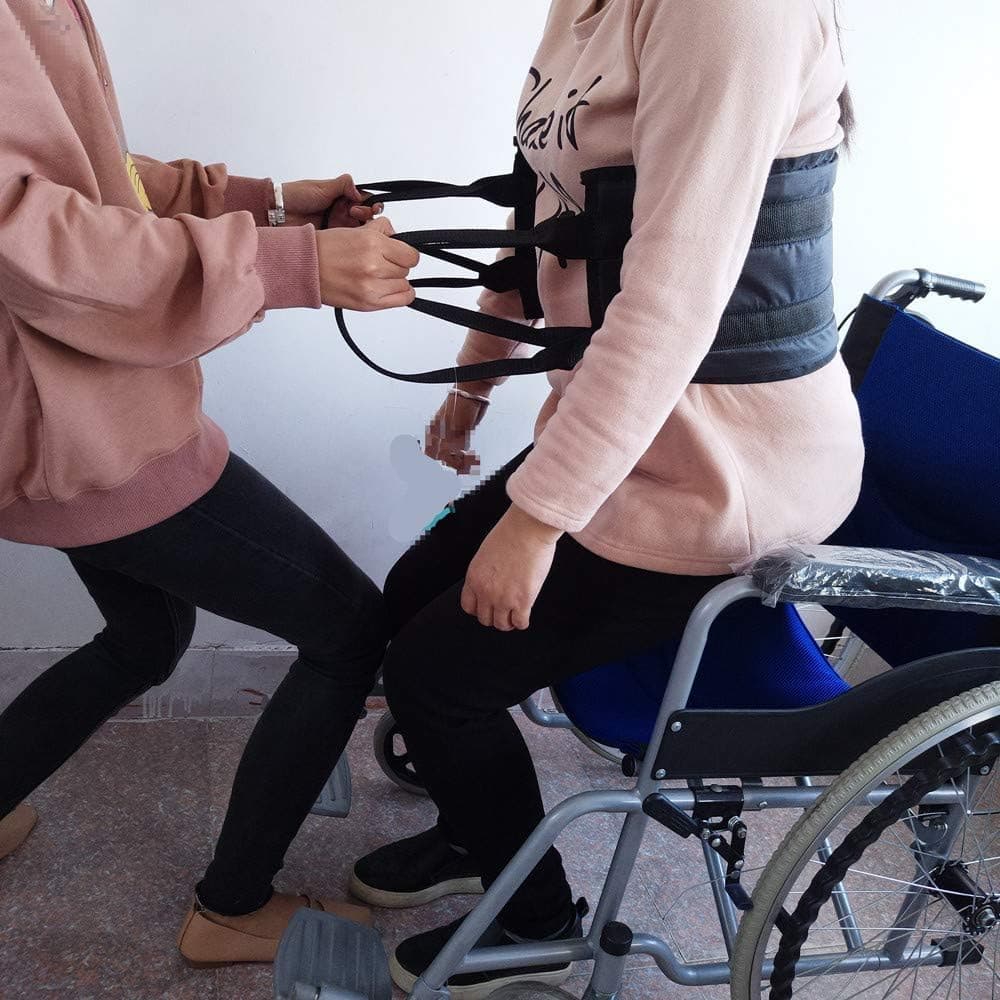 Transfer Sling – Moving Assist Hoist Gait Belt Harness Device , for Disabled, Elderly Safety Lifting Aids Home Bed Assist Handle Back Lift Mobility Belt for Patient Care