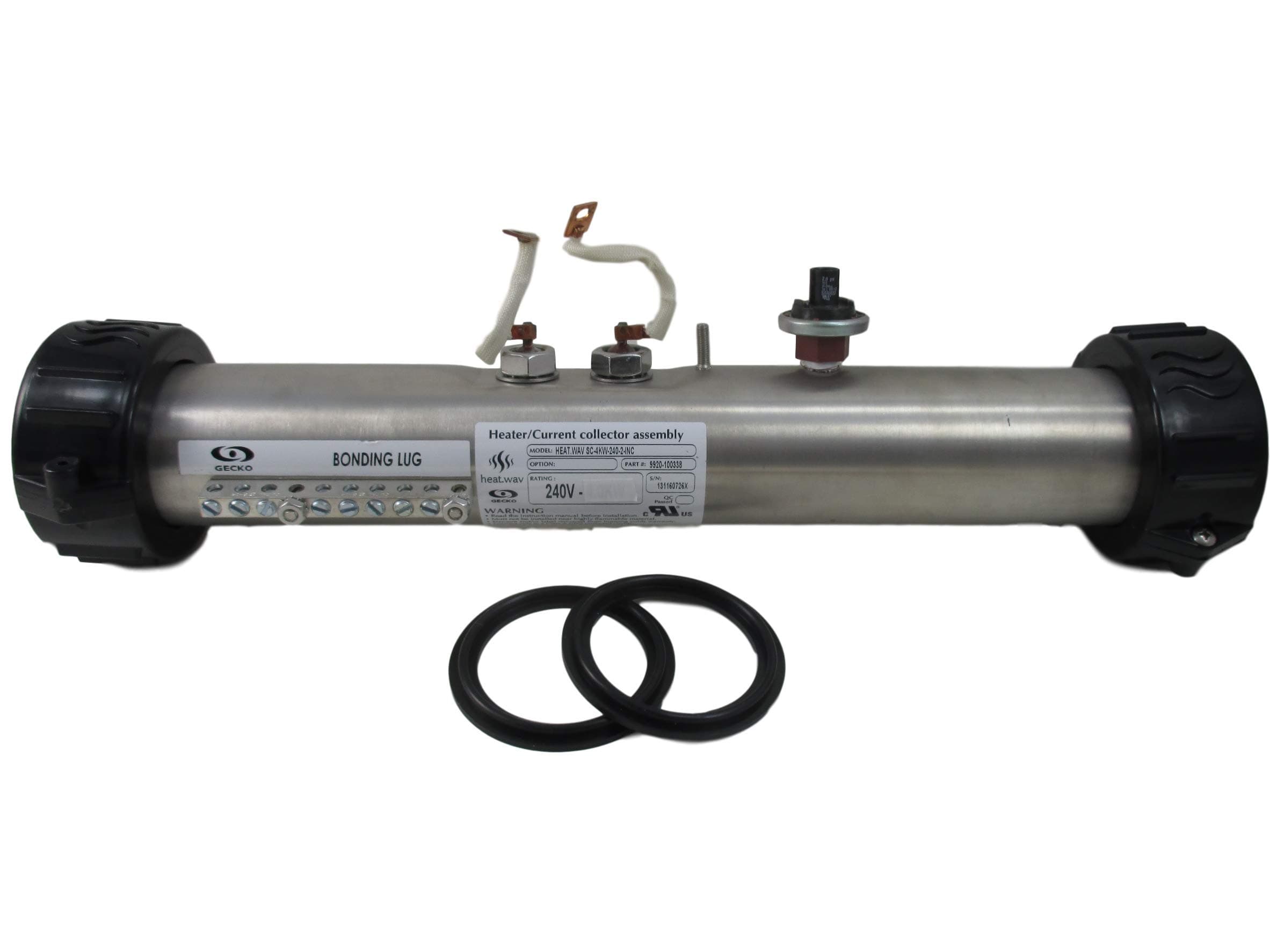 Gecko Spa Hot Tub Complete Heater 4.0kw Pressure Switch Gasket SSPA How to Video