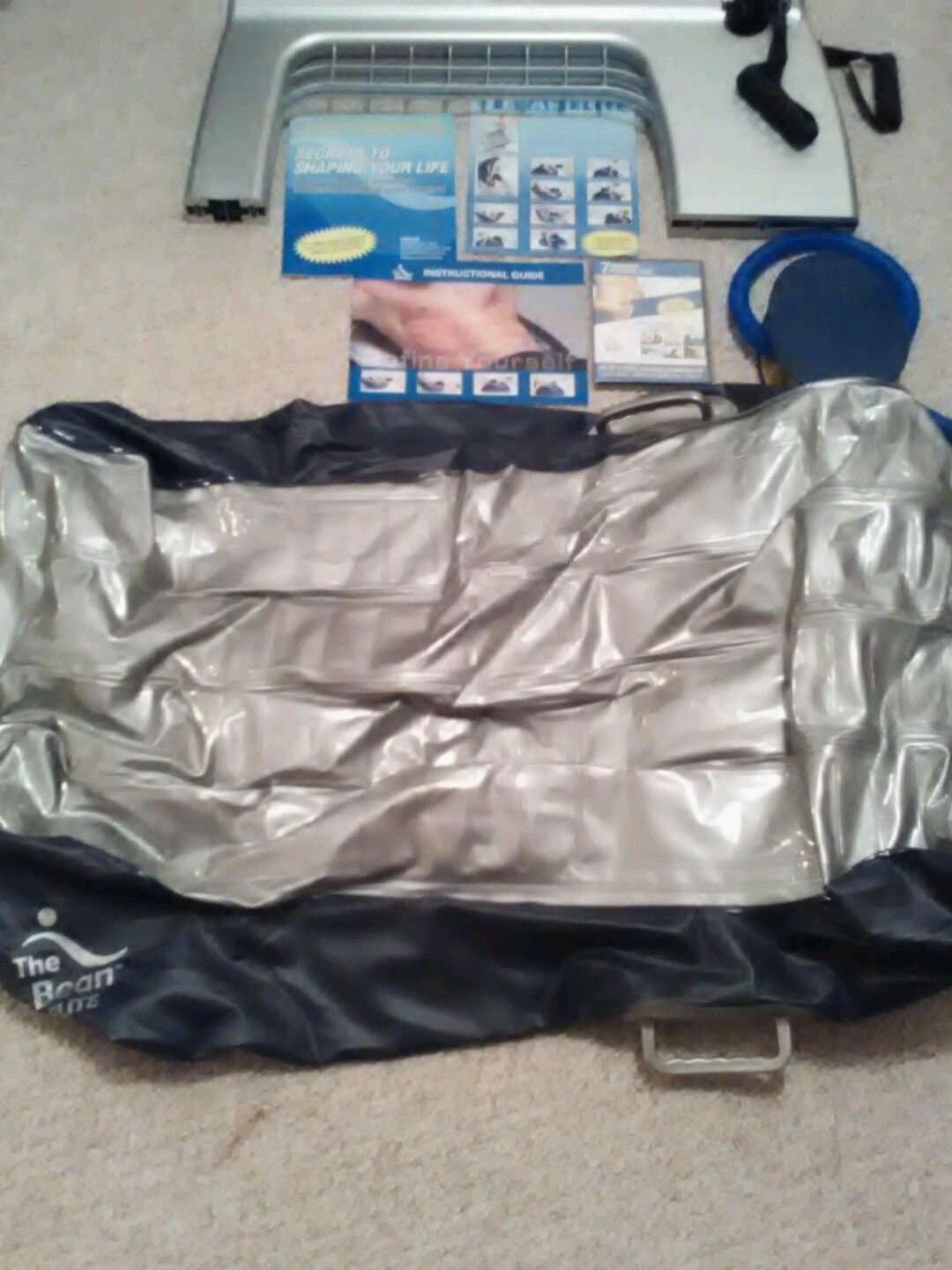 The Bean Deluxe and Flex 10 - The Ultimate Exerciser the Bean Deluxe Is an All-in-one Workout Tool That Offers the Benefits of a Stability Ball, Incline Bench and Back Pain Rehab Device All Rolled Into One Product