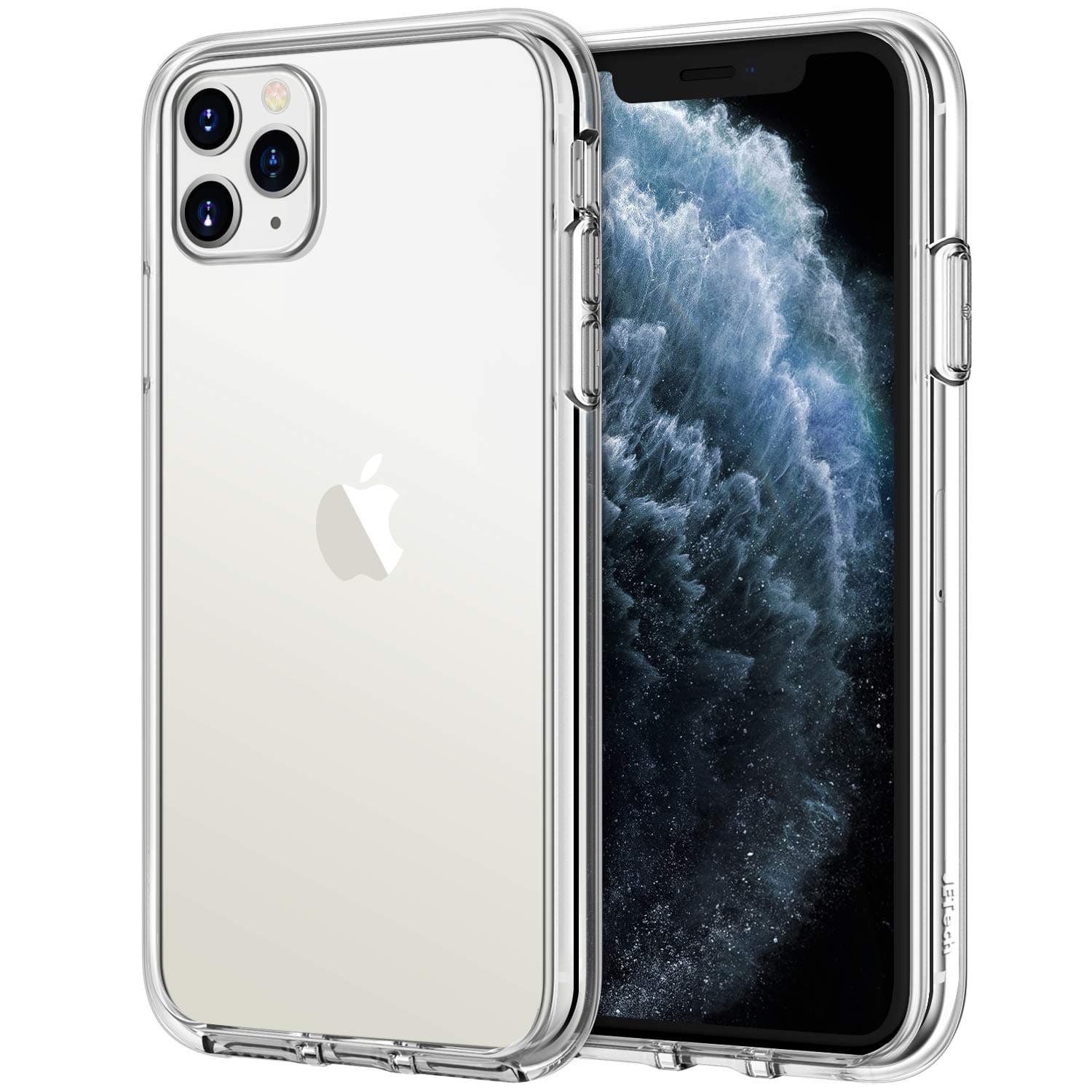 Case for iPhone 11 Pro 5.8-Inch, Non-Yellowing Shockproof Phone Bumper Cover, Anti-Scratch Clear Back (Clear)