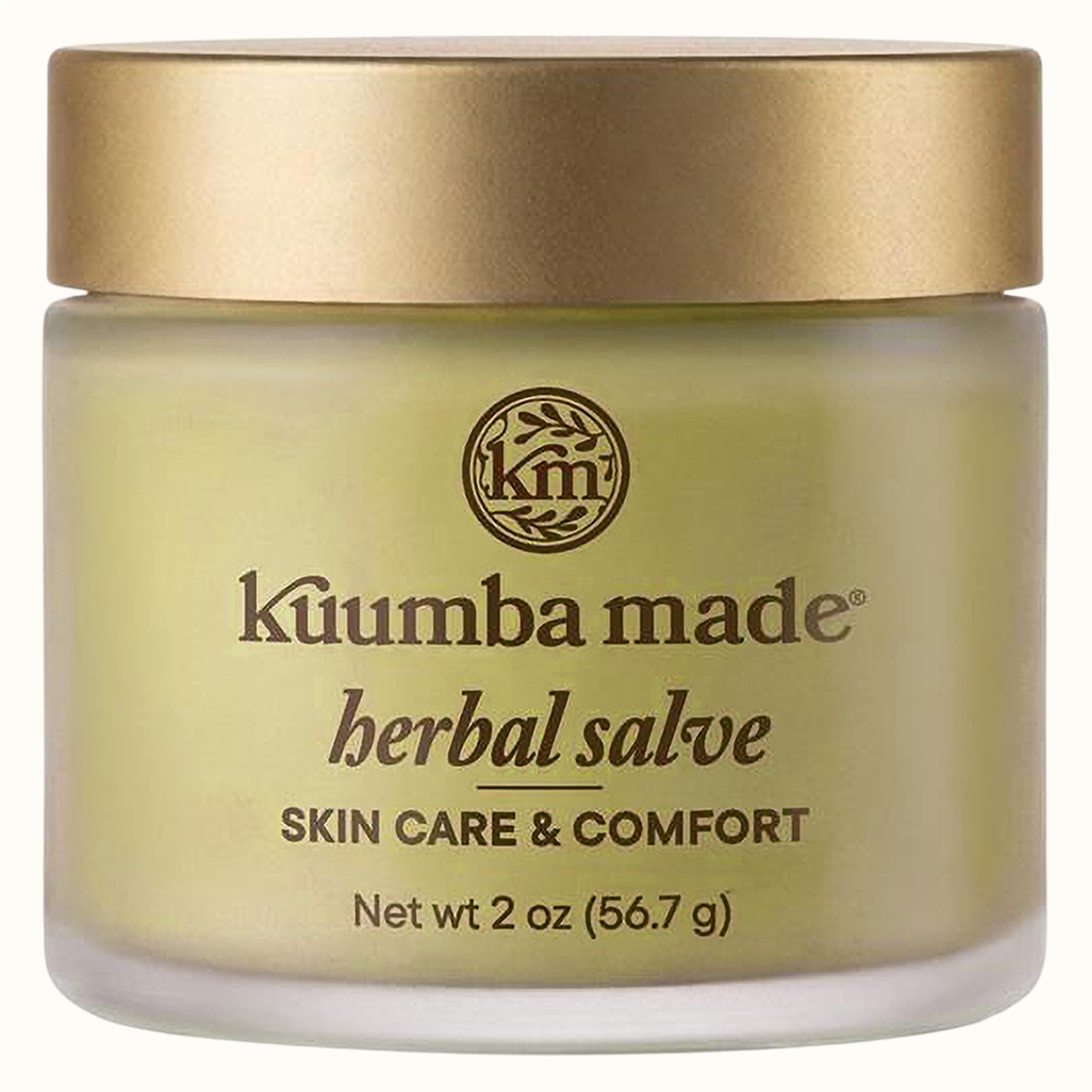 Herbal Salve, Skin Care & Comfort Balm with Calendula & Comfrey for Dry, Irritated Skin, 2 Oz