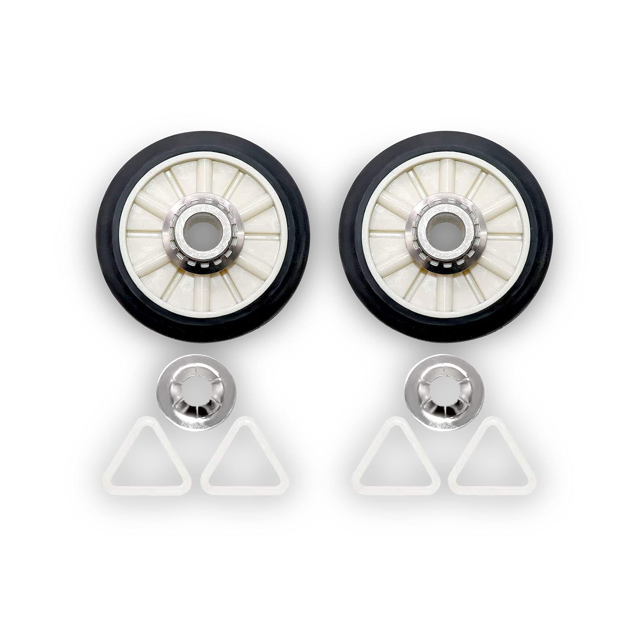 ForeverPRO 349241T Rear Drum Support Roller Kit for Whirlpool Dryer 337089 3389901 3397588 3397590