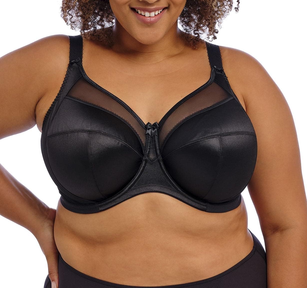 GODDESS Women's Plus Size Keira Underwire Banded Bra