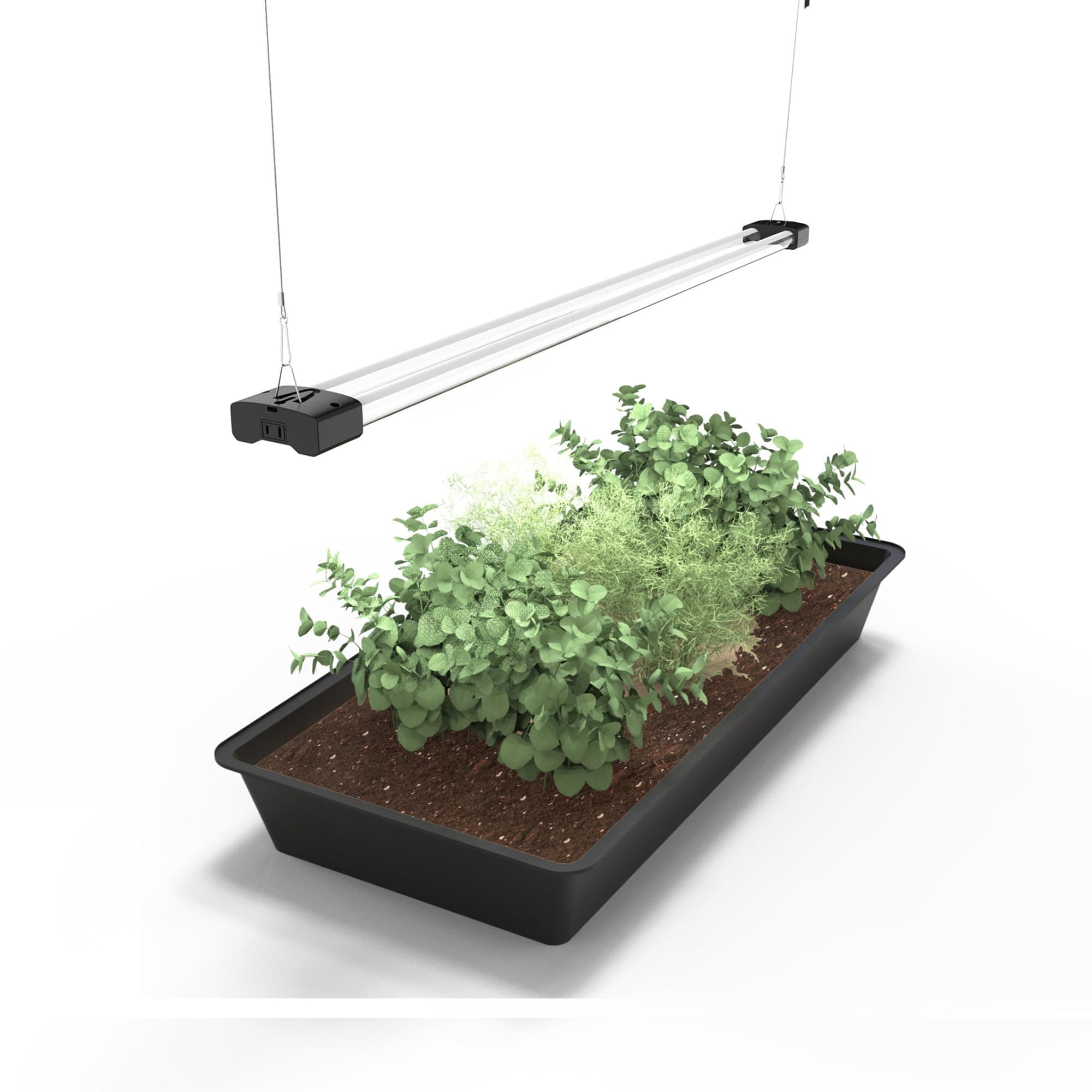 DYMOND Boostgro LED Seed Starter Grow Light 4FT Full Spectrum Linkable 5000k Daylight + 660nm Red + 450nm Blue Indoor Plant Lighting Fixture