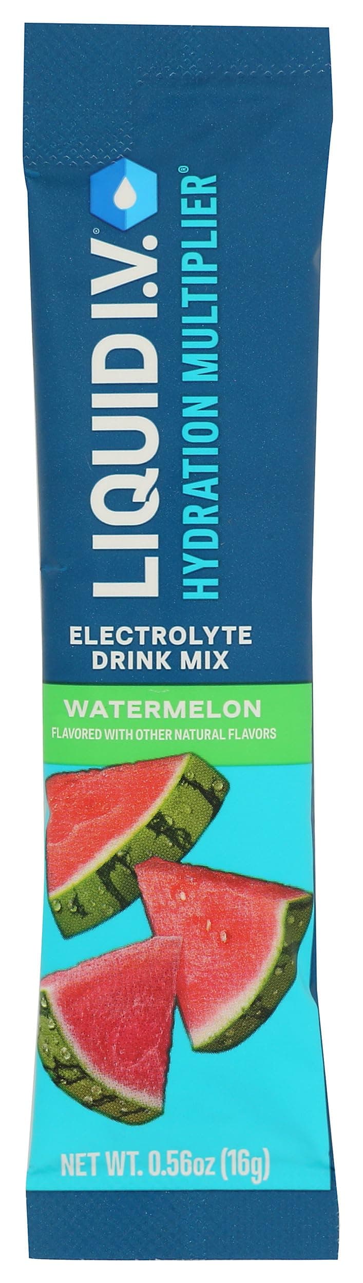 LIQUID IV Watermelon Hydration Drink Mix Single, 0.56 OZ