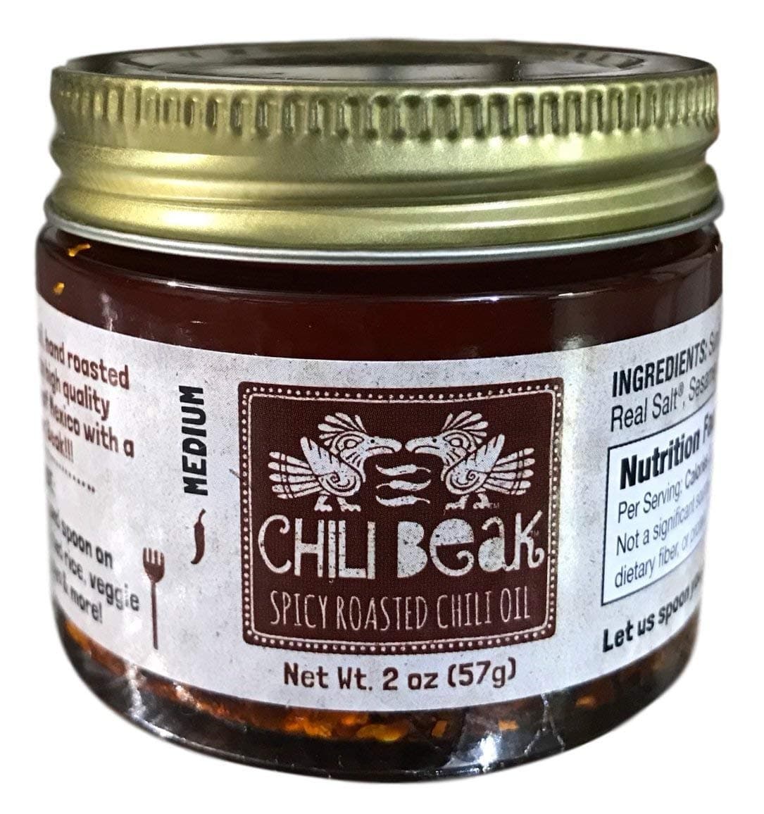 Chili Beak - Artisanal Spicy Roasted Siomai Chili Oil Sauce - Original, 2 oz
