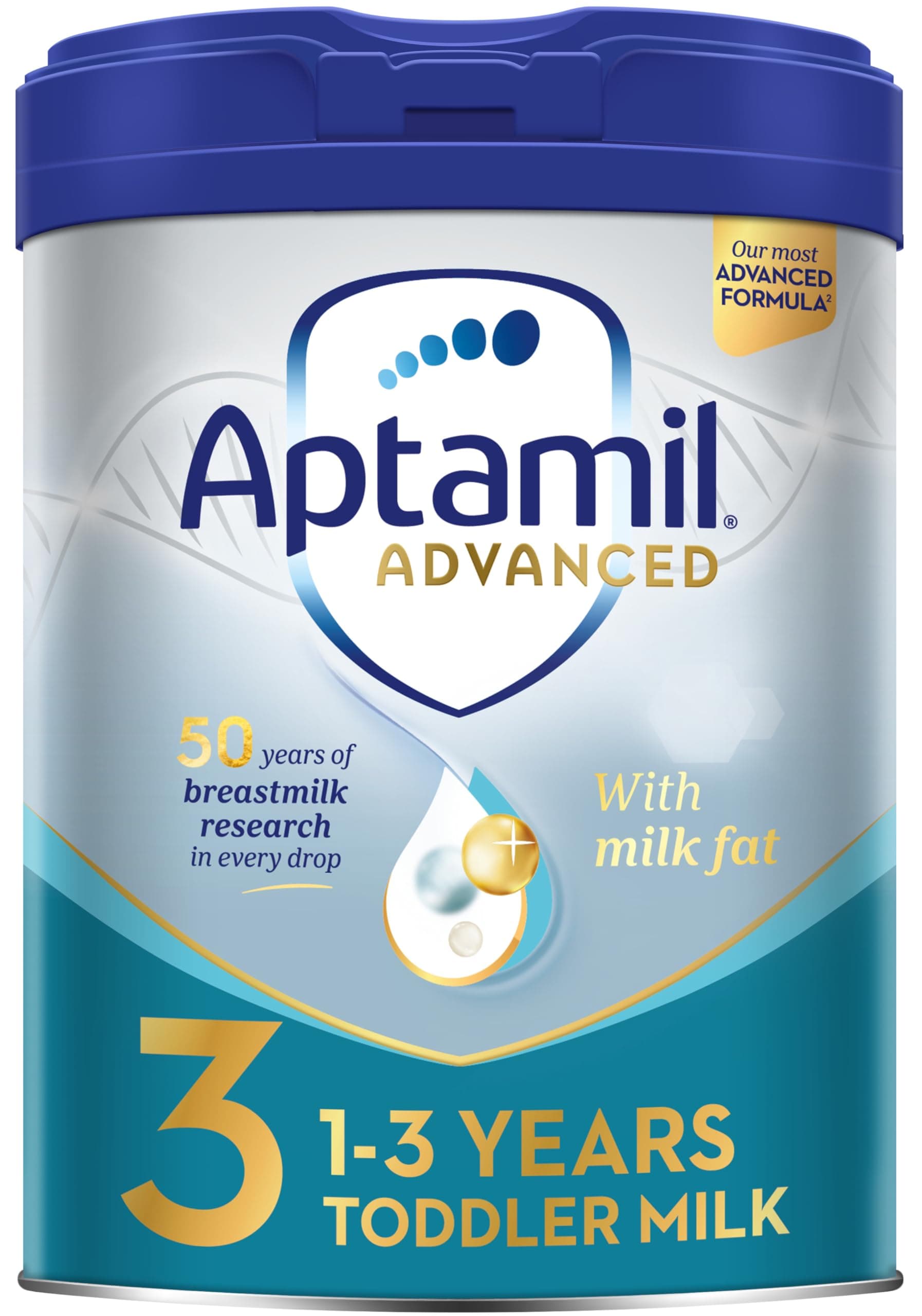 Aptamil Advanced 3 Toddler Baby Milk Powder Formula, from 1 Year, 800g