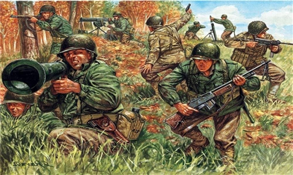 6046S 1:72 - WWII American Infantry