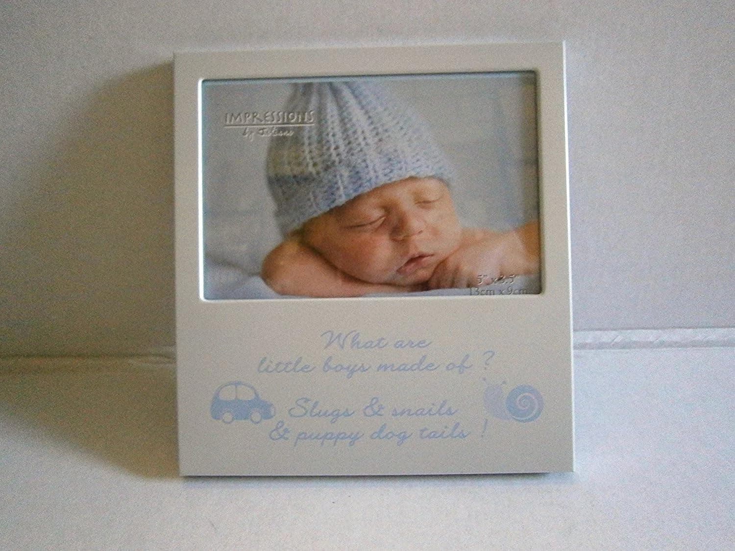 impressions by juliana baby boy frame 5 x 3.5