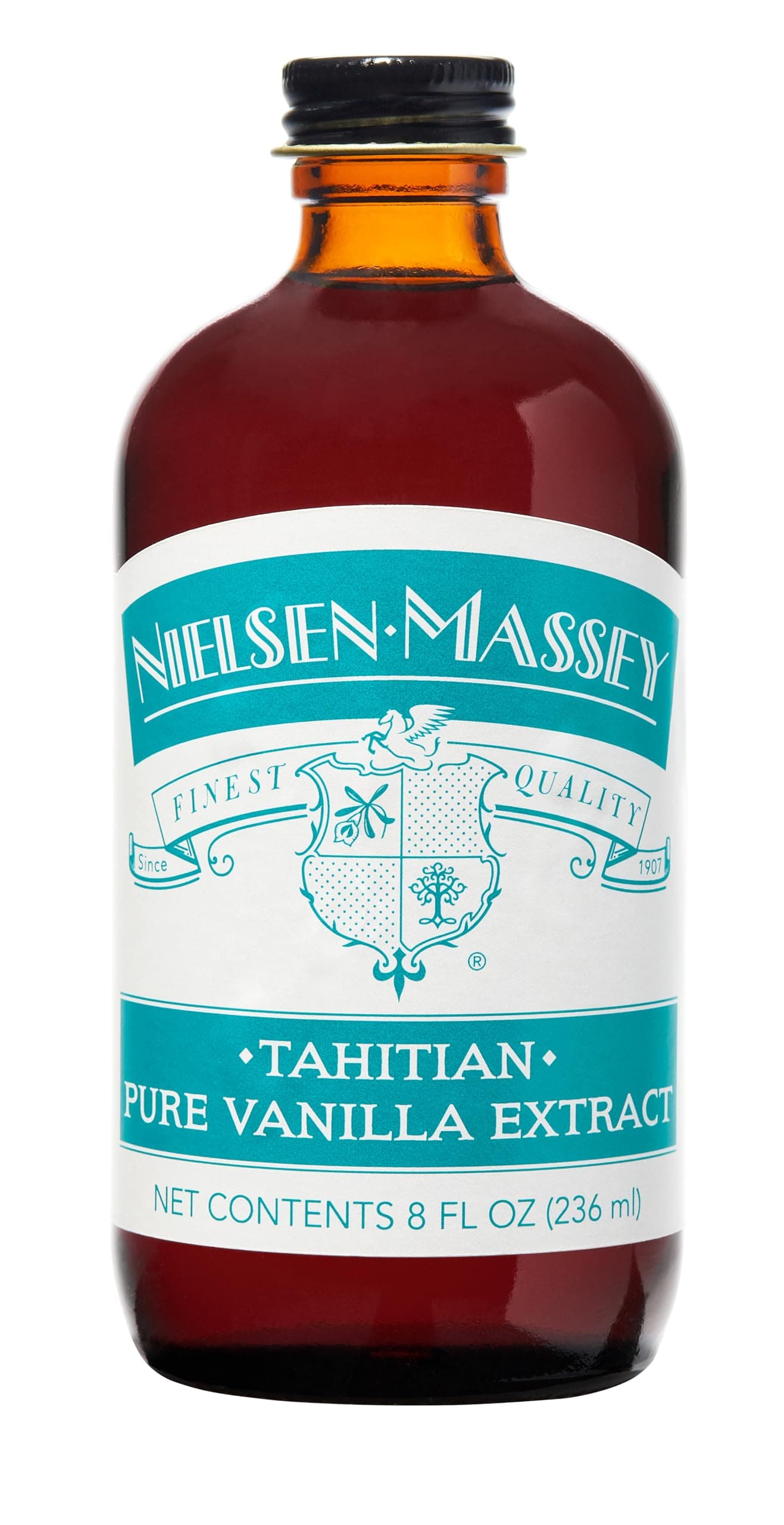 Nielsen-Massey Tahitian Pure VanillaExtract for Baking and Cooking, 8 Ounce Bottle