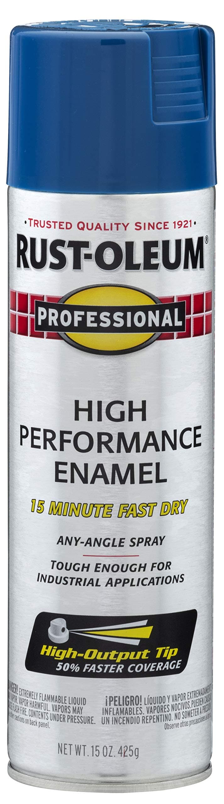 7527838 Professional High Performance Enamel Spray Paint, 15 oz, Gloss Royal Blue