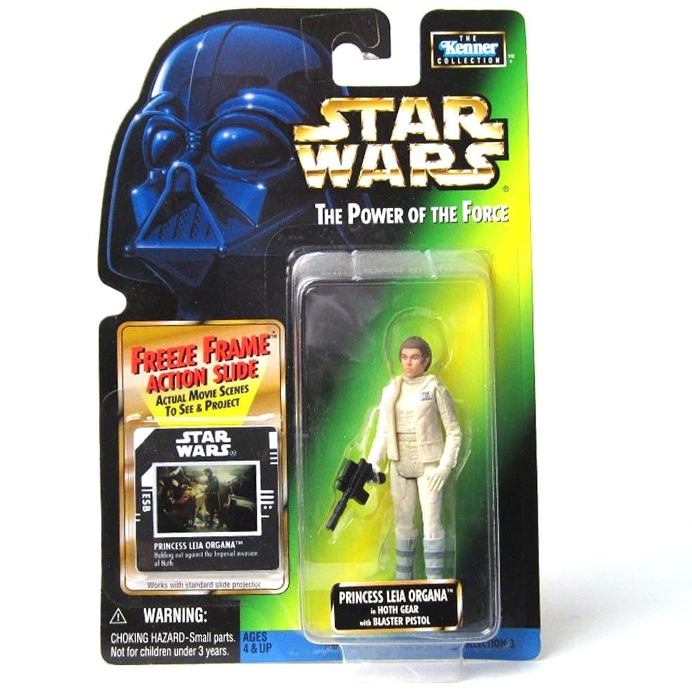 Power of The Force Freeze Frame Princess Leia Organa in Hoth Gear Action Figure