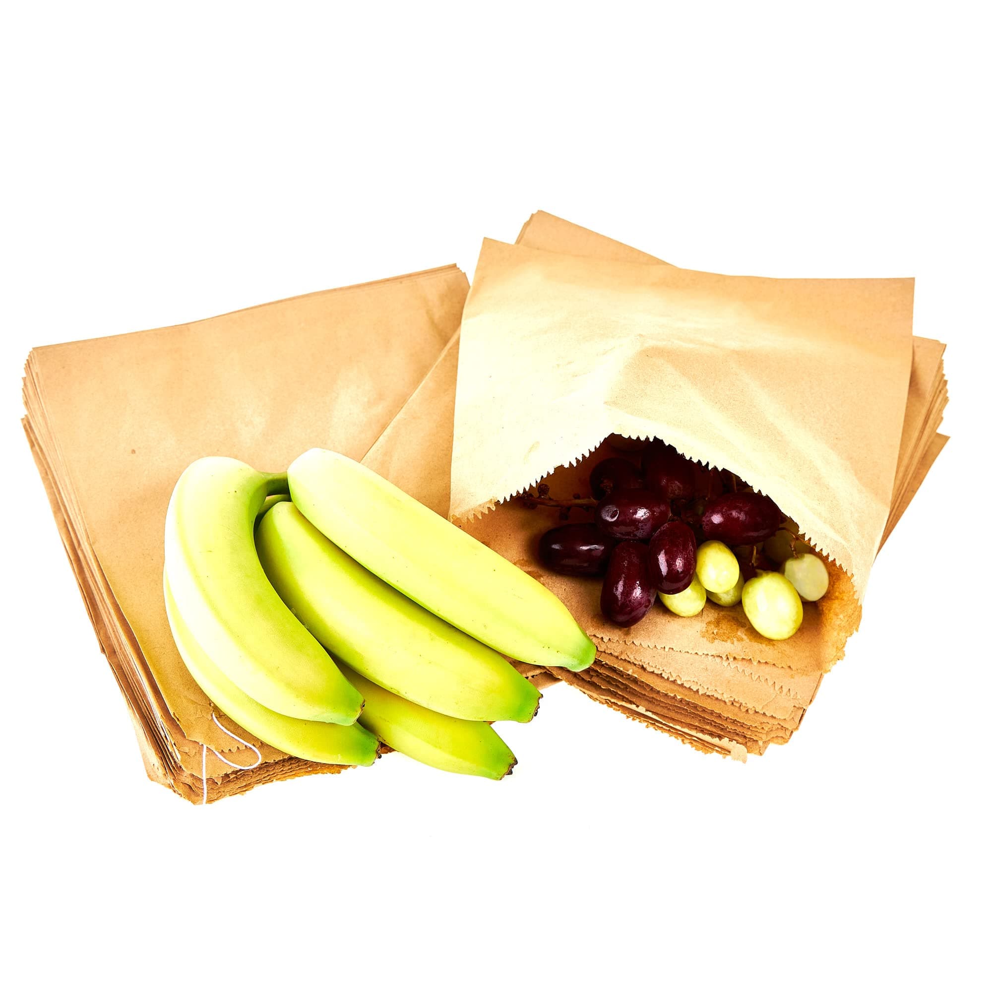 200 Brown Paper Bags, 10 x 10 Inch Craft Bags - Perfect for Food, Sandwiches, Every Occasion