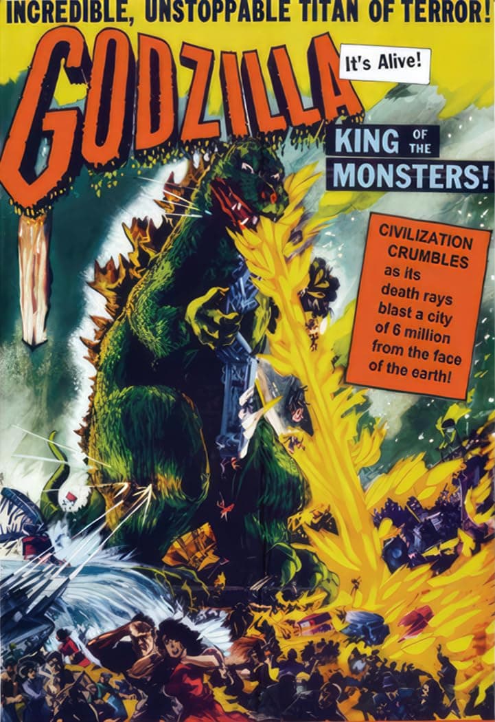 Studio B Godzilla King of Monsters Movie Poster 24x36 inch