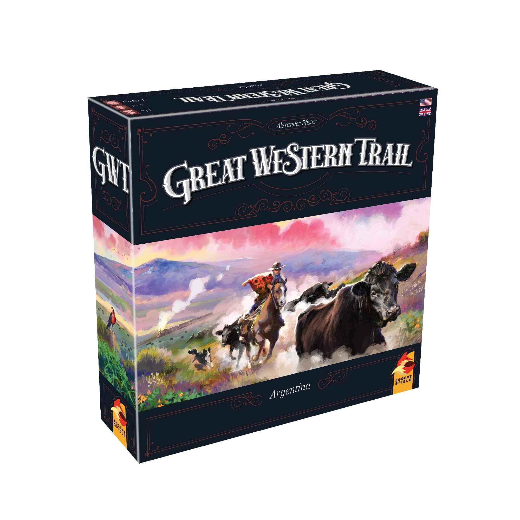 Plan B Games | Great Western Trail: Argentina | Board Game | Ages 12+ | 2-4 Players | 70-150 Minutes Playing Time