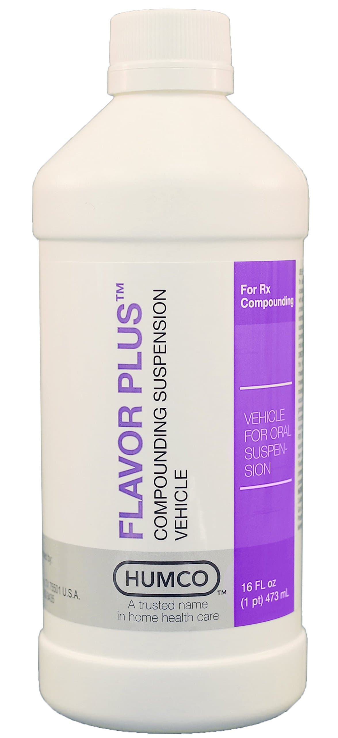 Humco 009116001 Flavor Plus Compounding Oral Suspension, 16oz