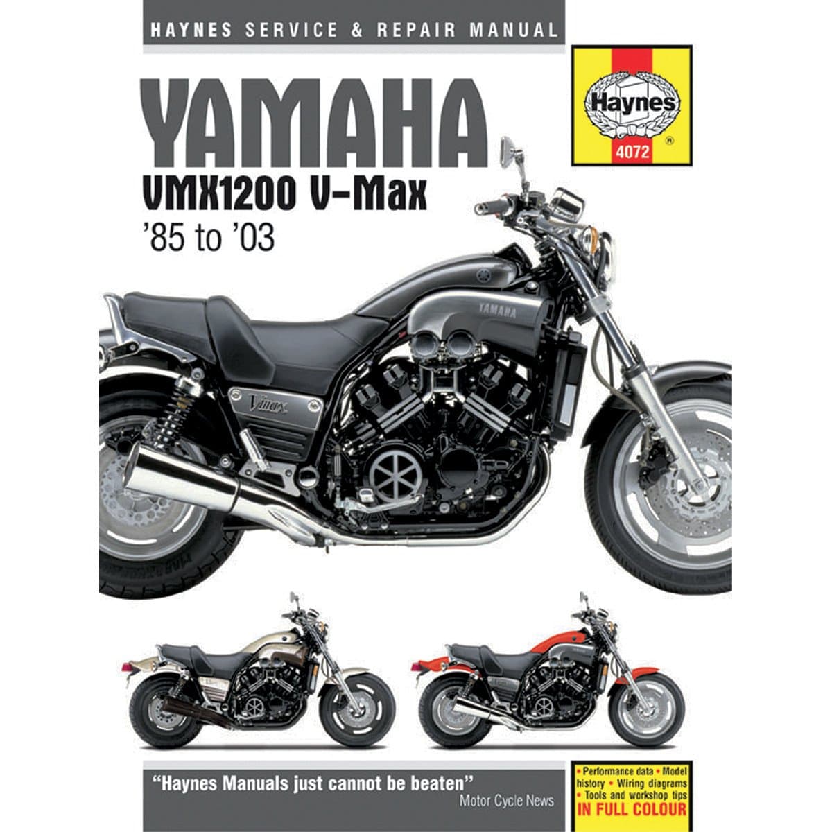 Yamaha VMX1200 V-Max '85 to '03 (Haynes Service & Repair Manual) Hardcover – February 1, 2007