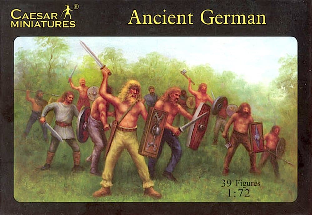 Ancient Germans - 1/72 Plastic Soldiers by Caesar Miniatures