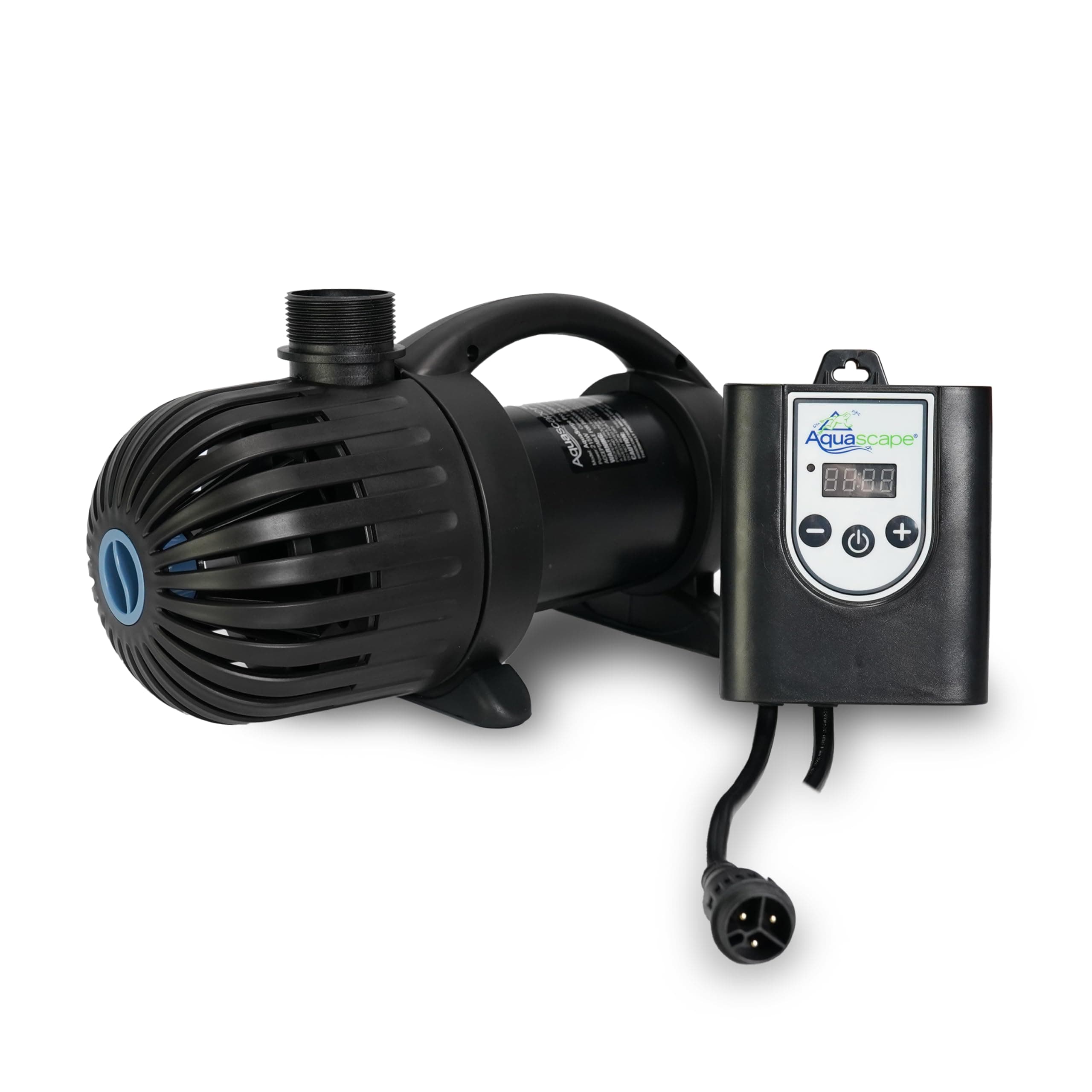 Aquascape AquaSurge PRO 2000-4000 GPH Asynchronous Pump for Ponds, Pondless Waterfalls, and Skimmer Filters, Smart Control Ready | 45009, Black