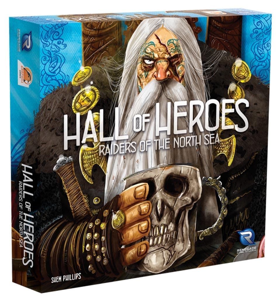 Renegade Game Studios Raiders of The North Sea: Hall of Heroes Board Game for 6 Players, Ages 12+