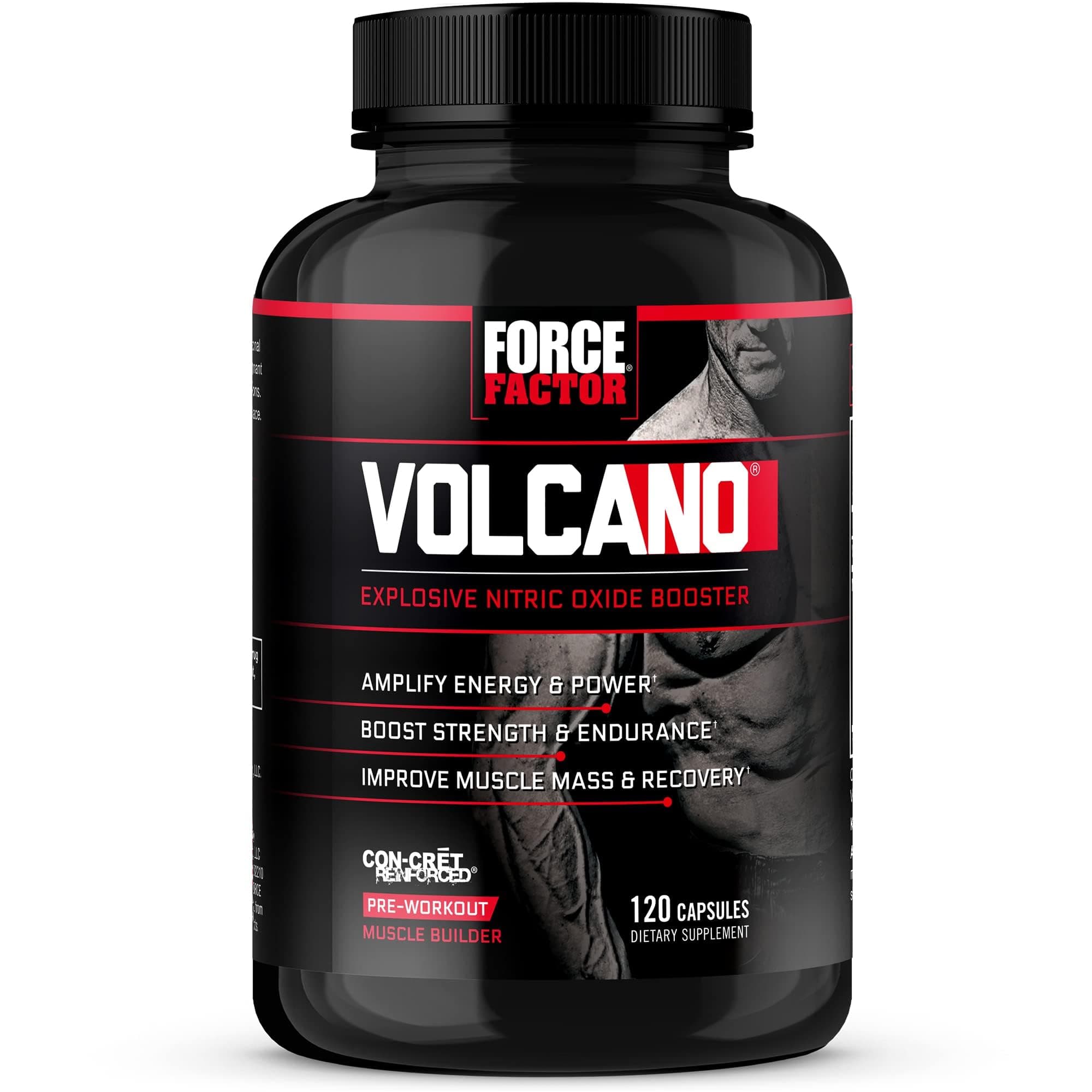 Volcano, Explosive Nitric Oxide Booster, 120 Capsules
