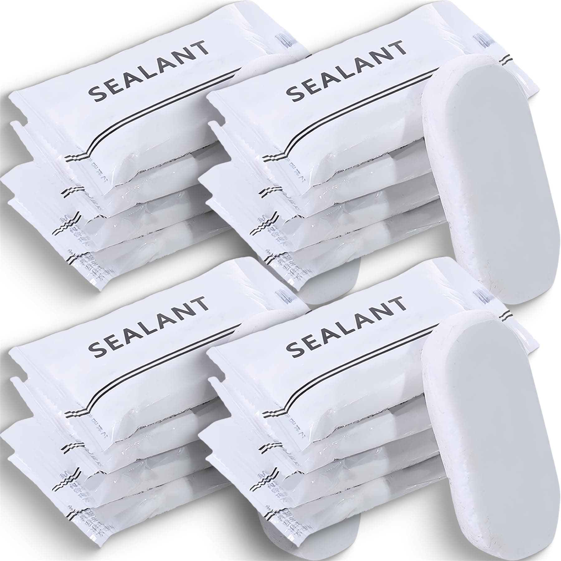 Waterproof Sealant Mastic, New Type Waterproof Sealant Mastic Putty, Leak-Proof Duct Seal Putty for Wall Holes, Plumbers, Sink Drain, Air Conditioning Holes (20)