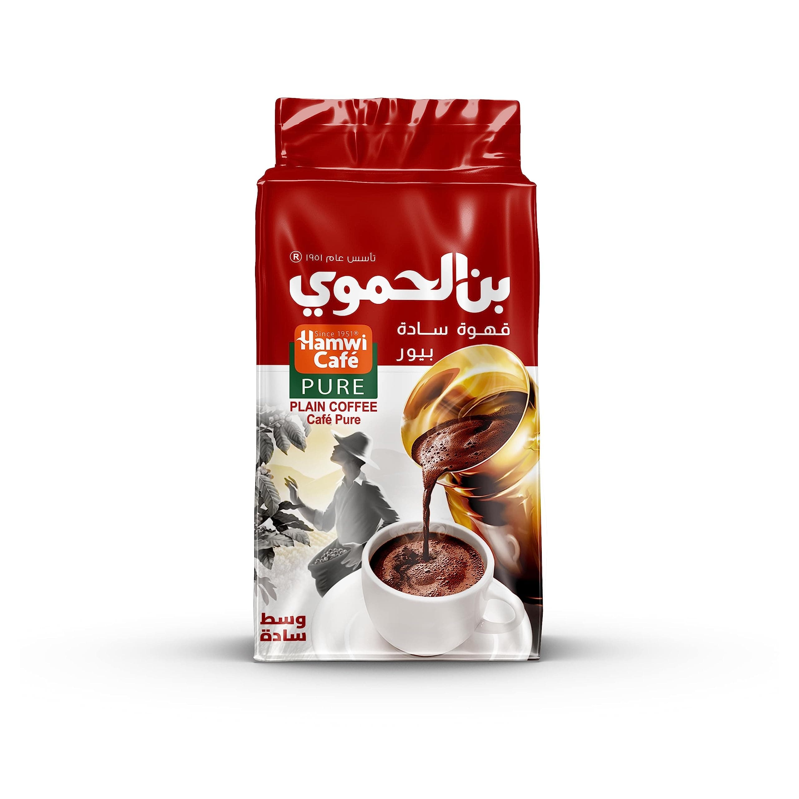 Hamwi Café Turkish Coffee without Cardamom Mocha 200g
