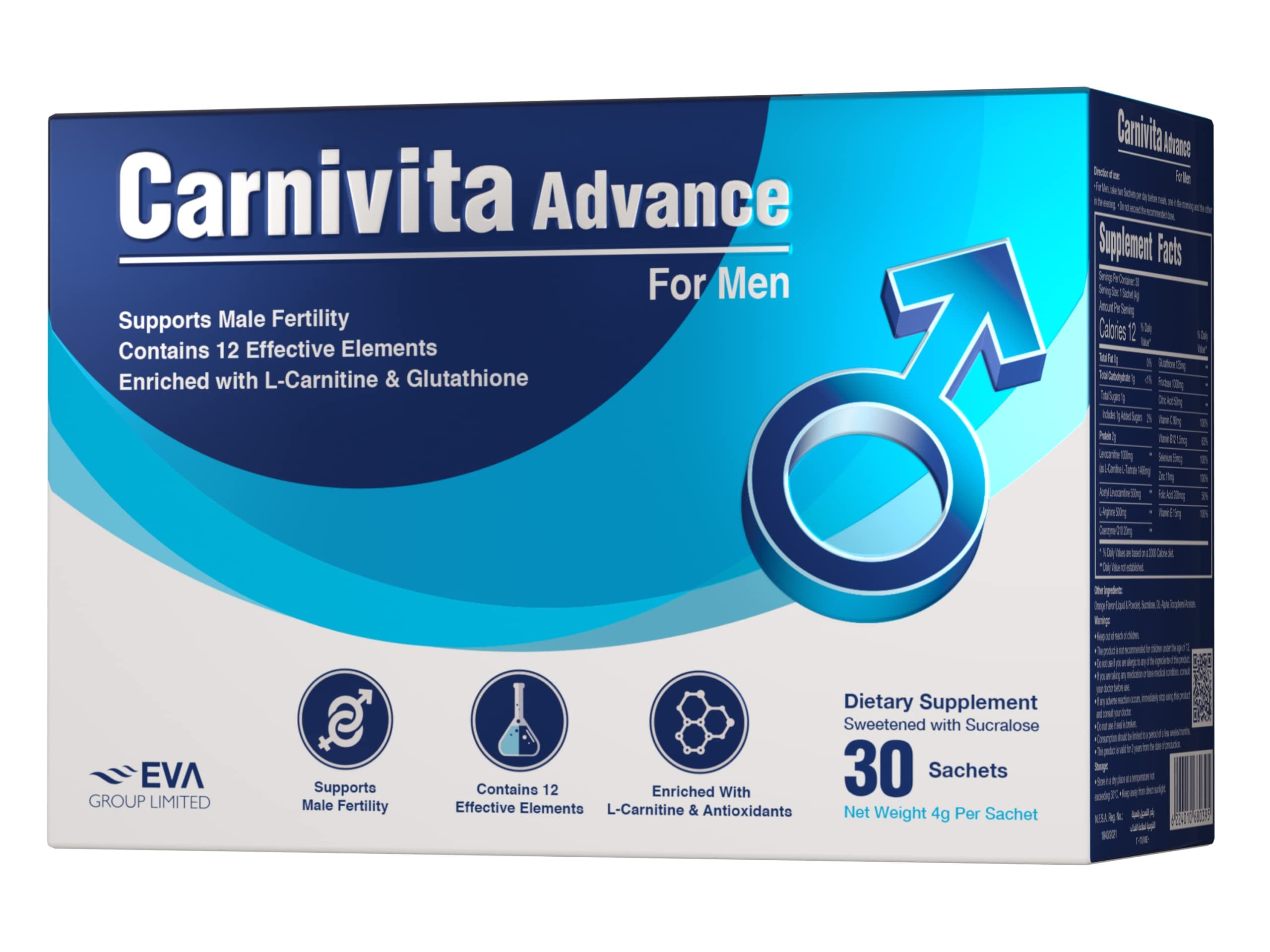 EVA Pharma Carnivita Advance for Men