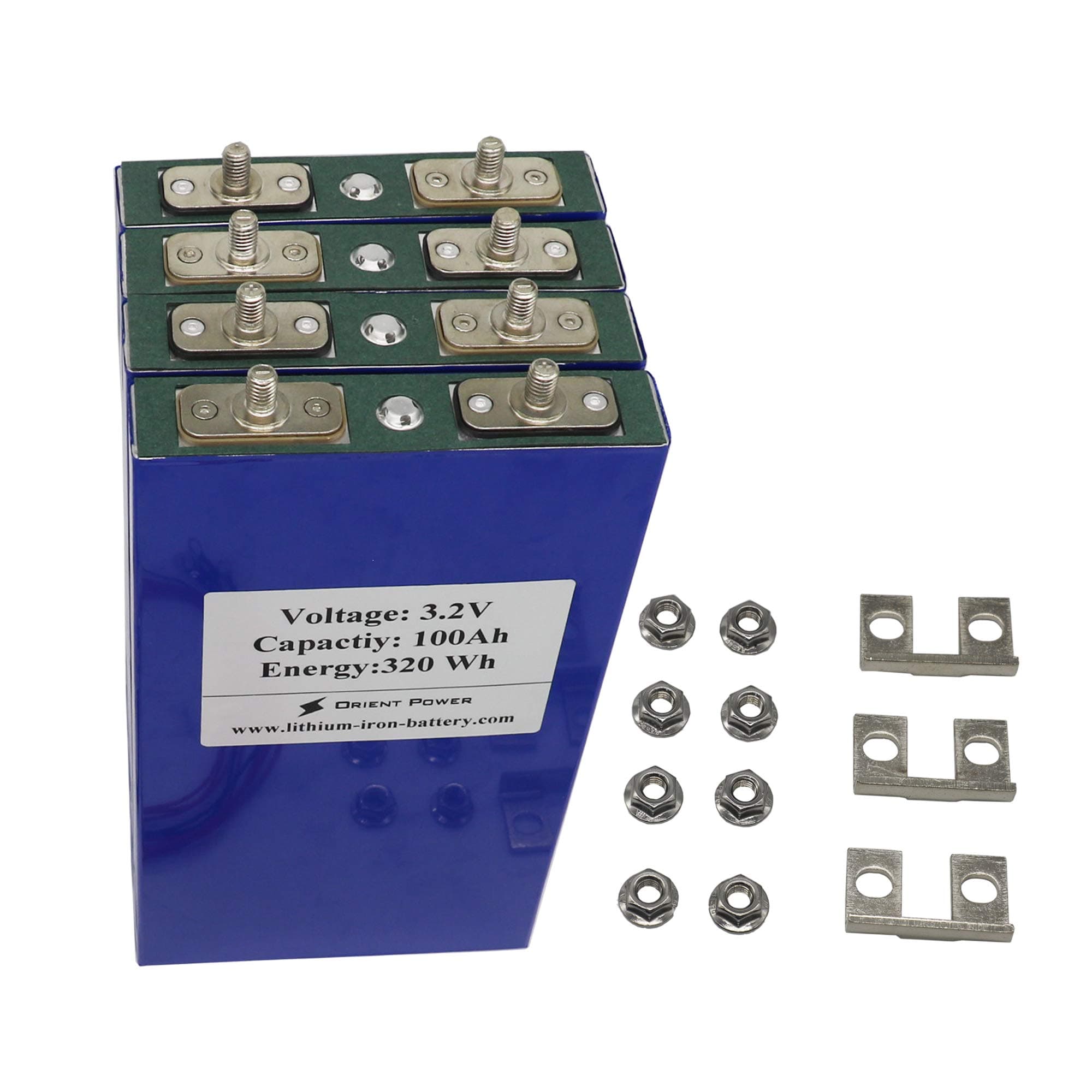 12V 100AH Lithium Iron Phosphate LiFePO4 Deep Cycle Car Battery Marine Solar RV Batteries (12 Volt Lithium))