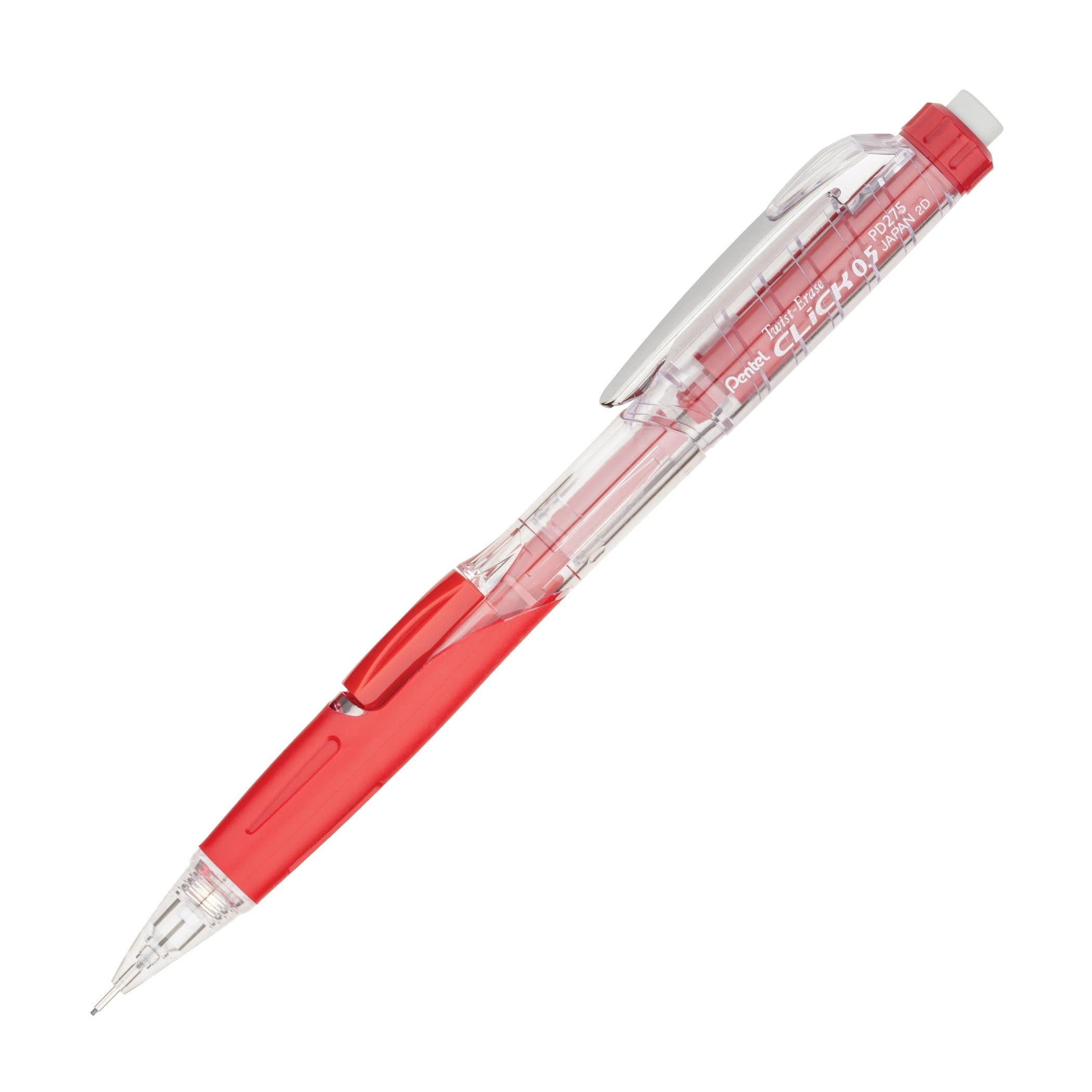 Twist-Erase Click 0.5 mm Mechanical Pencil, Red