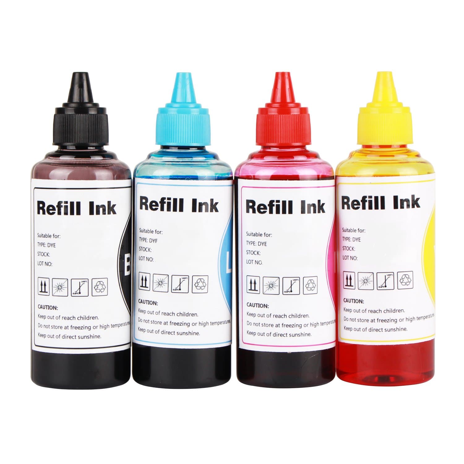 Refill Ink Kit Dye Ink for T220 220XL WF-2750 WF-2660 WF-2650 WF-2630 use for CISS