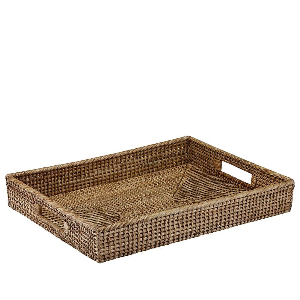 Rattan Rectangular Tray