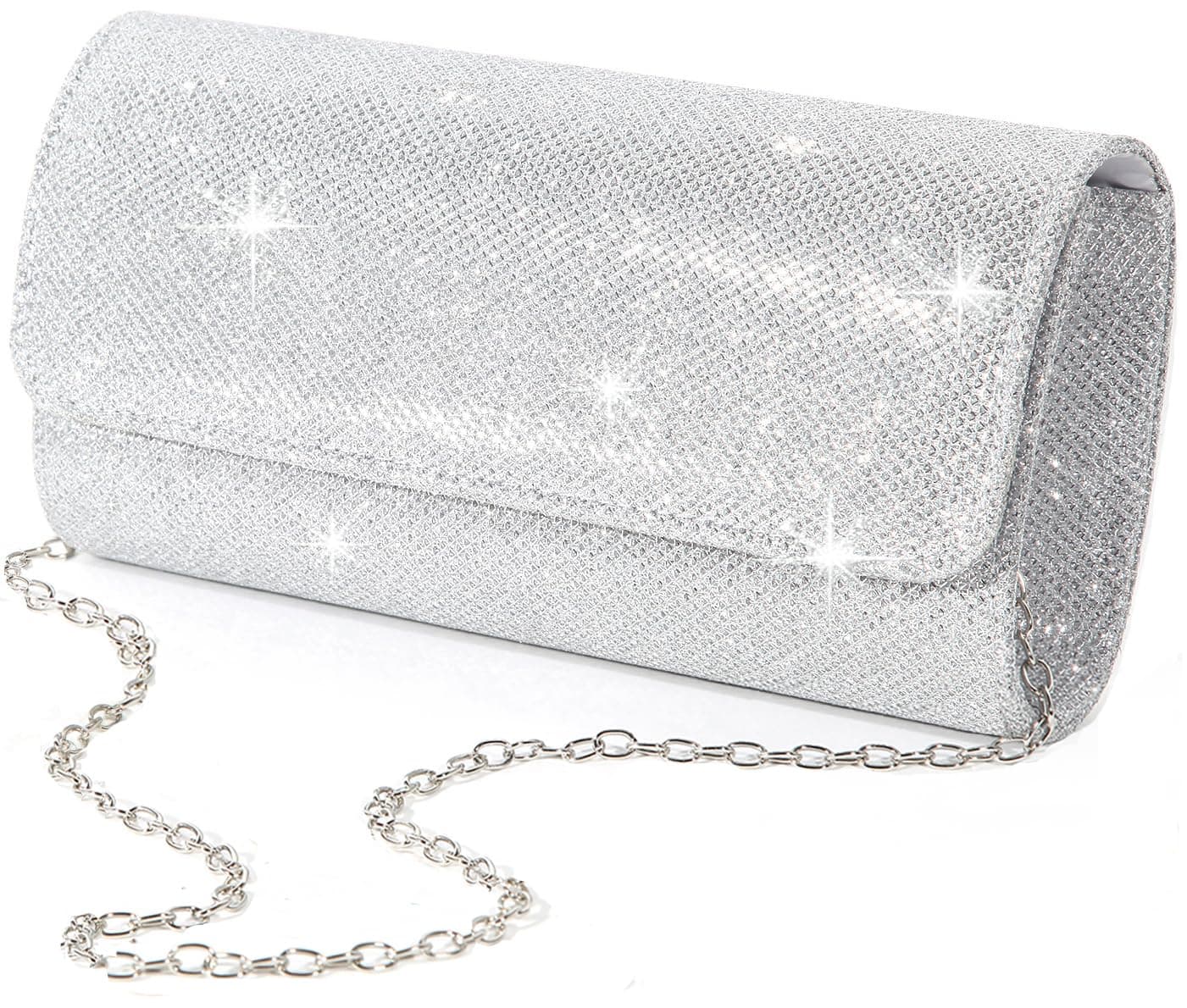 lovyoCoCo Evening Bag Clutch Purses for Women Ladies Sparkling Party Handbag Wedding Bag