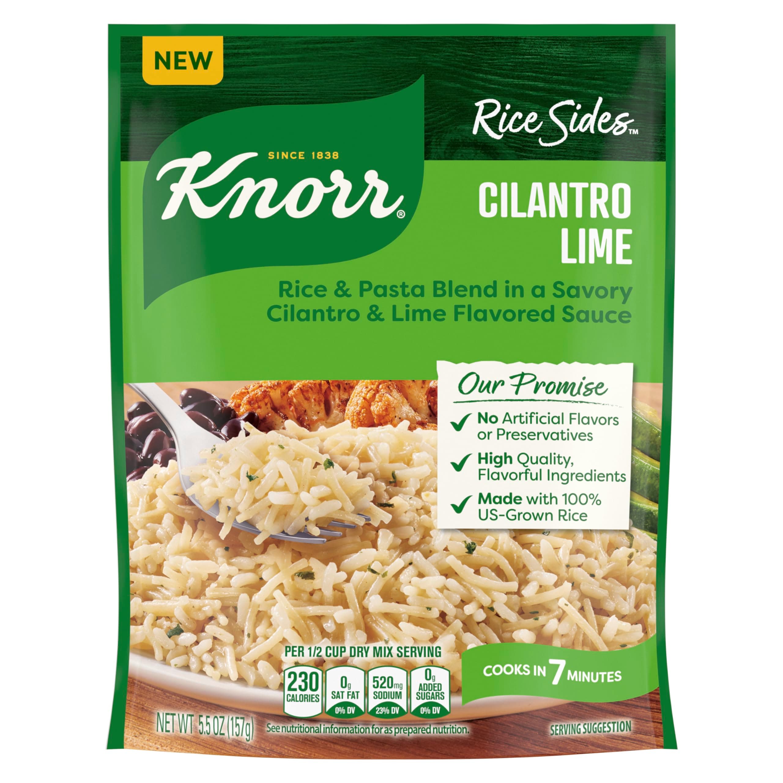 Cilantro Lime Side Meal Rice Sides Cilantro Lime 5.5 oz
