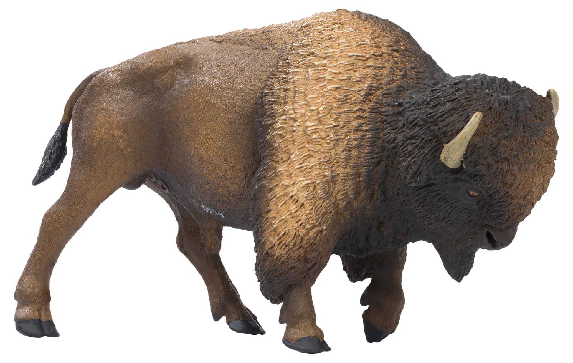 Safari Ltd. North American Bison Figurine - Detailed 5" Plastic Model Figure - Fun Educational Wildlife Play Toy for Boys, Girls & Kids Ages 3+