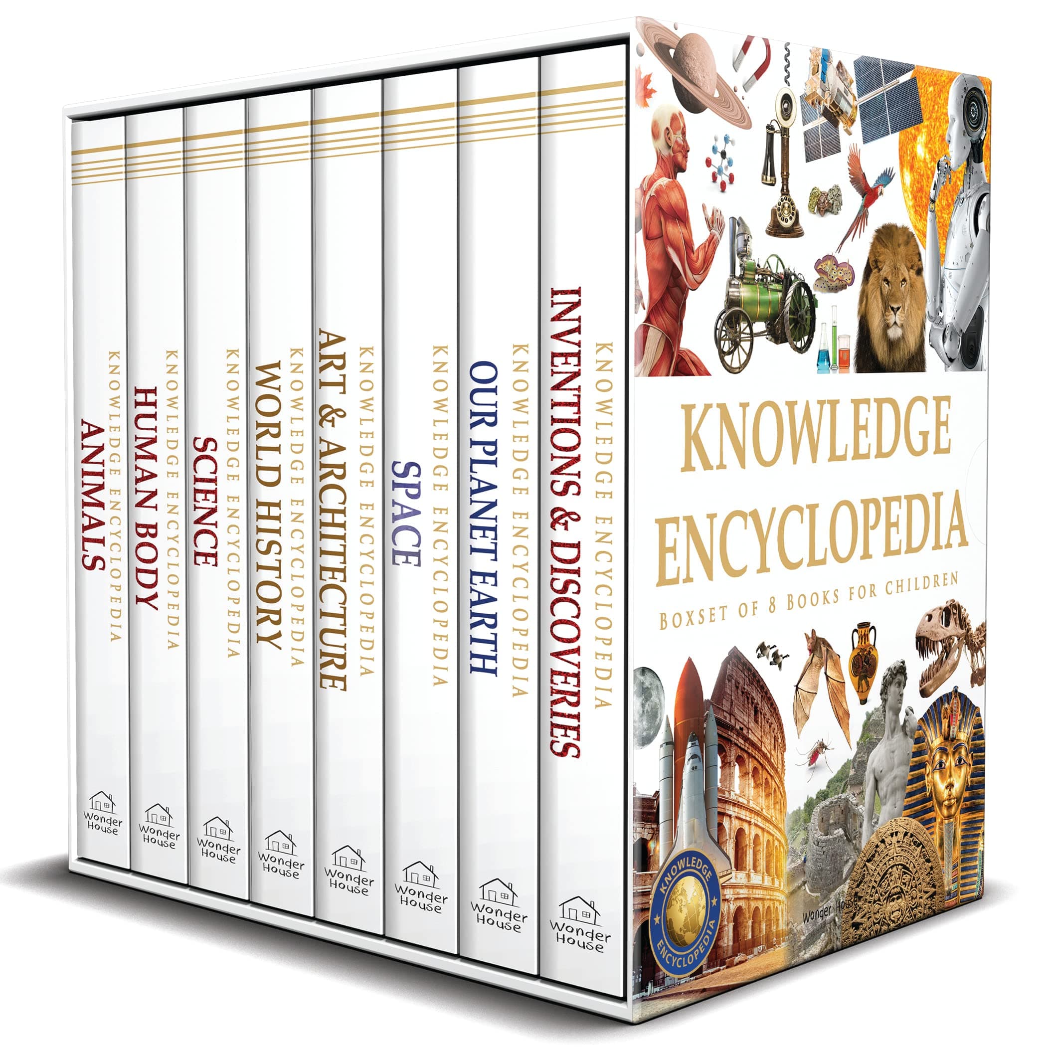 Knowledge Encyclopedia: Boxset of 8 Books (Knowledge Encyclopedia For Children)